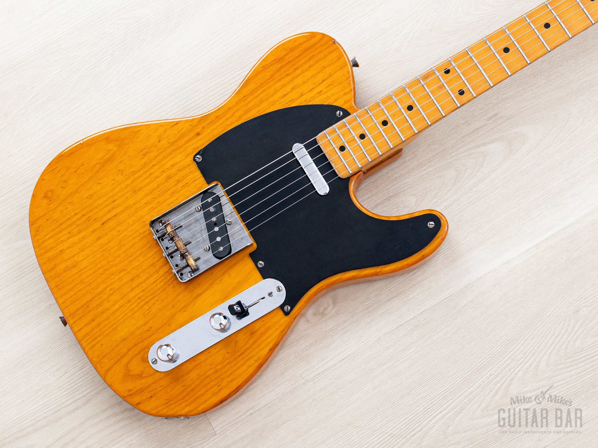 1990 Fender Telecaster '52 Vintage Reissue TL52-700 Butterscotch w/ Am