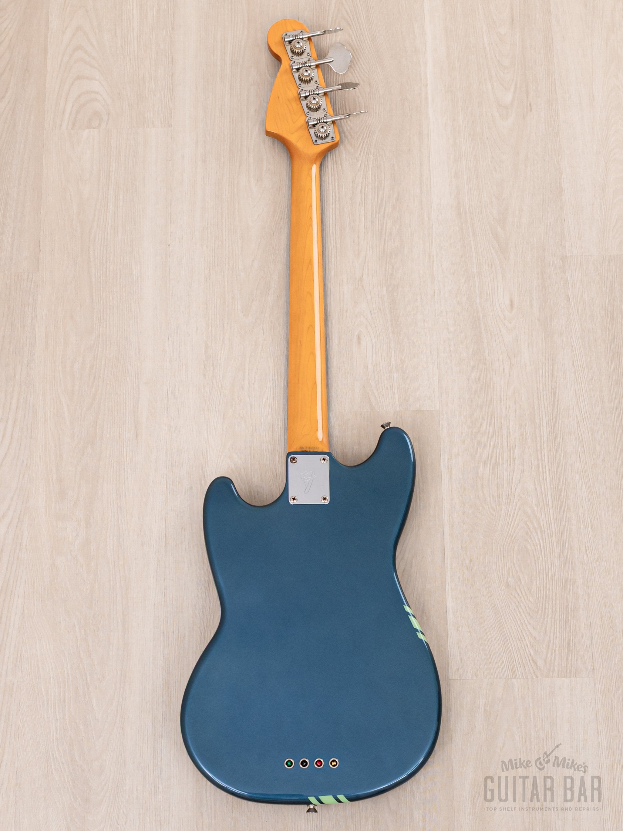2006 Fender Competition Mustang Bass '69 Vintage Reissue MB98-85CO Lake Placid Blue, Near-Mint w/ Hangtags, Japan CIJ