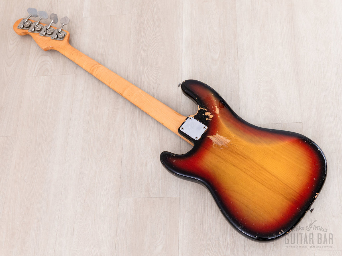 1971 Fender Precision Bass back angle