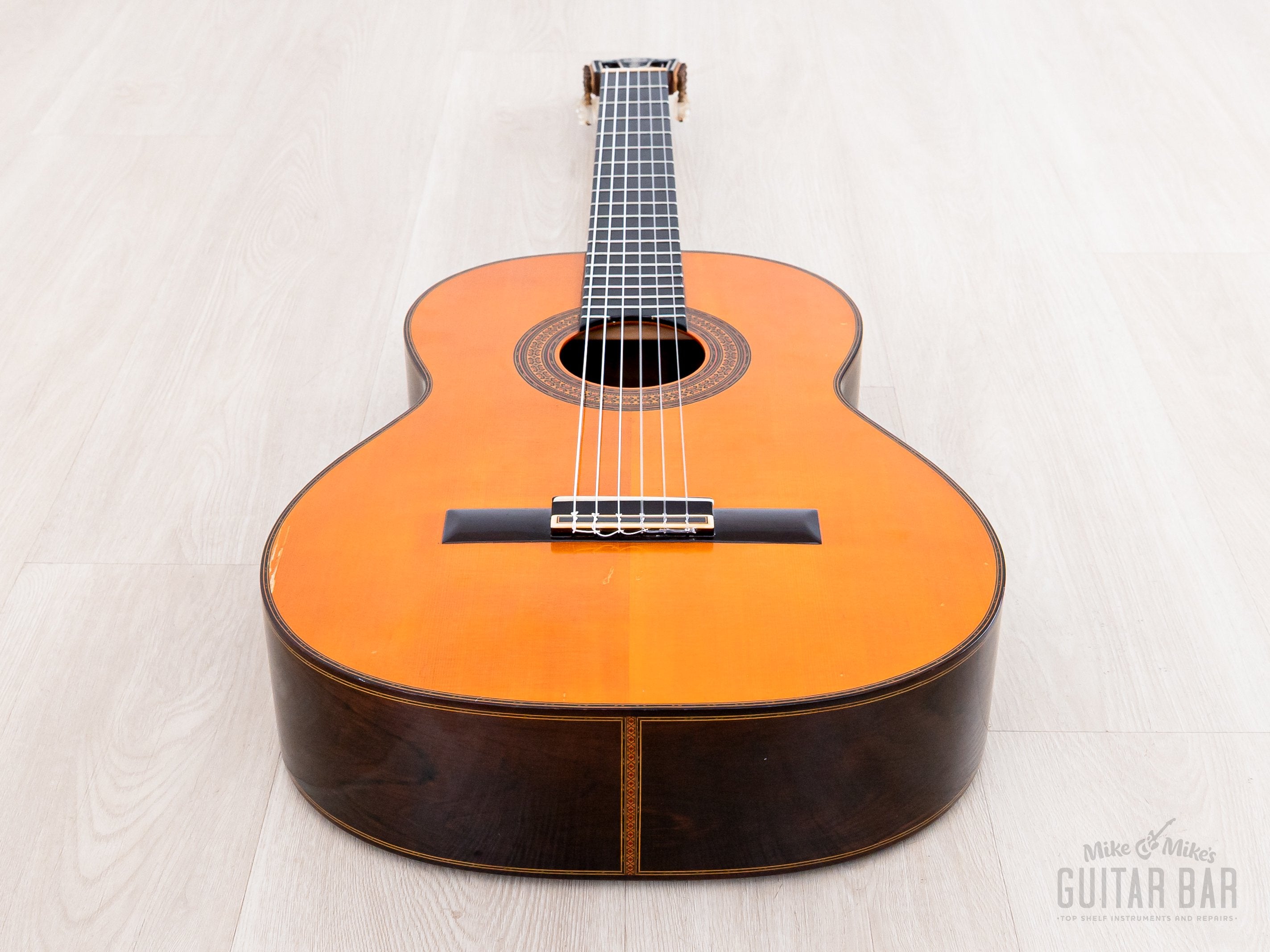 1979 Sakazo Nakade No. 3000 Vintage Classical Guitar, Spruce + Brazili