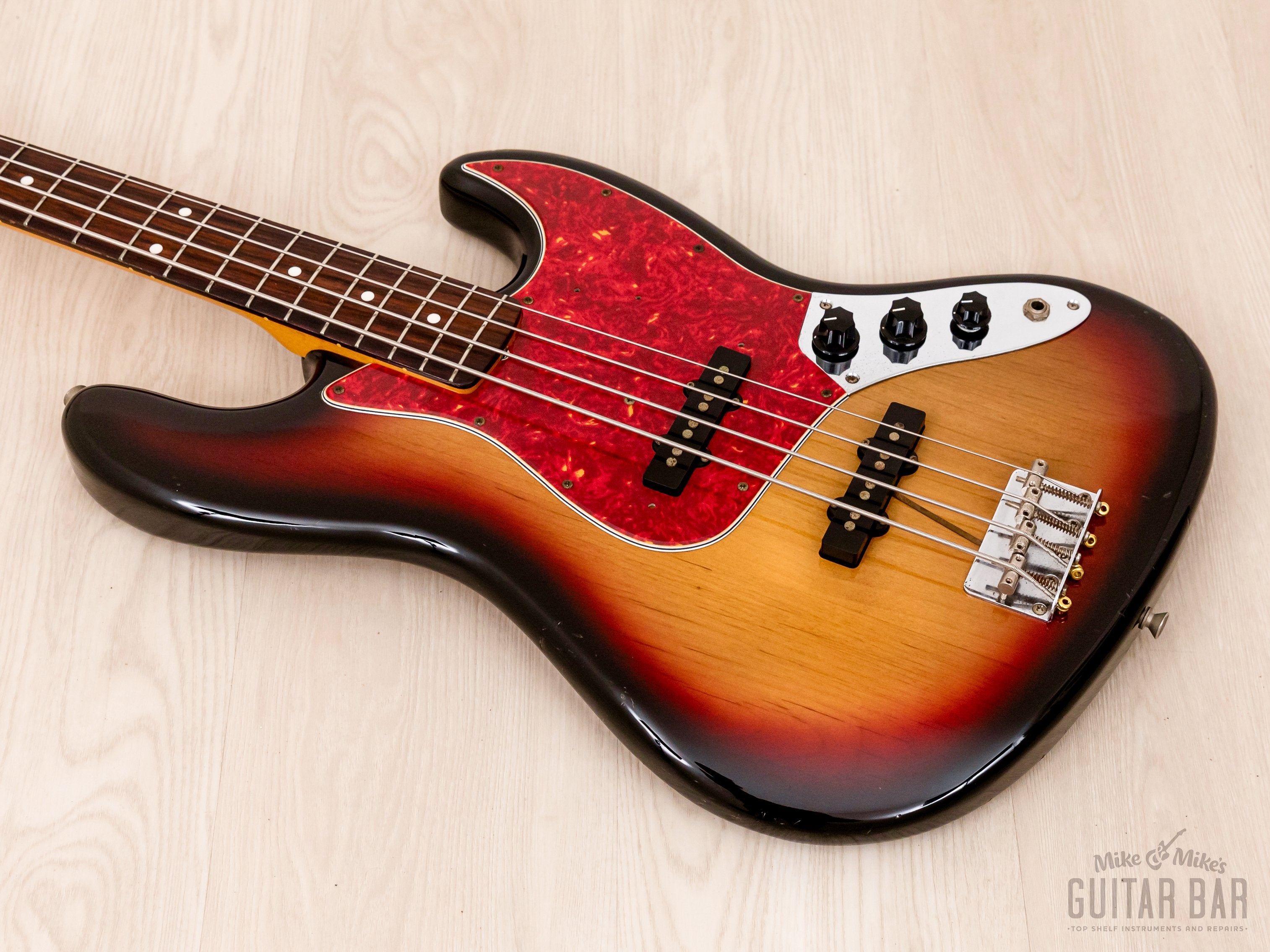 2000 Fender Jazz Bass '62 Vintage Reissue JB62-58 Sunburst, Japan CIJ
