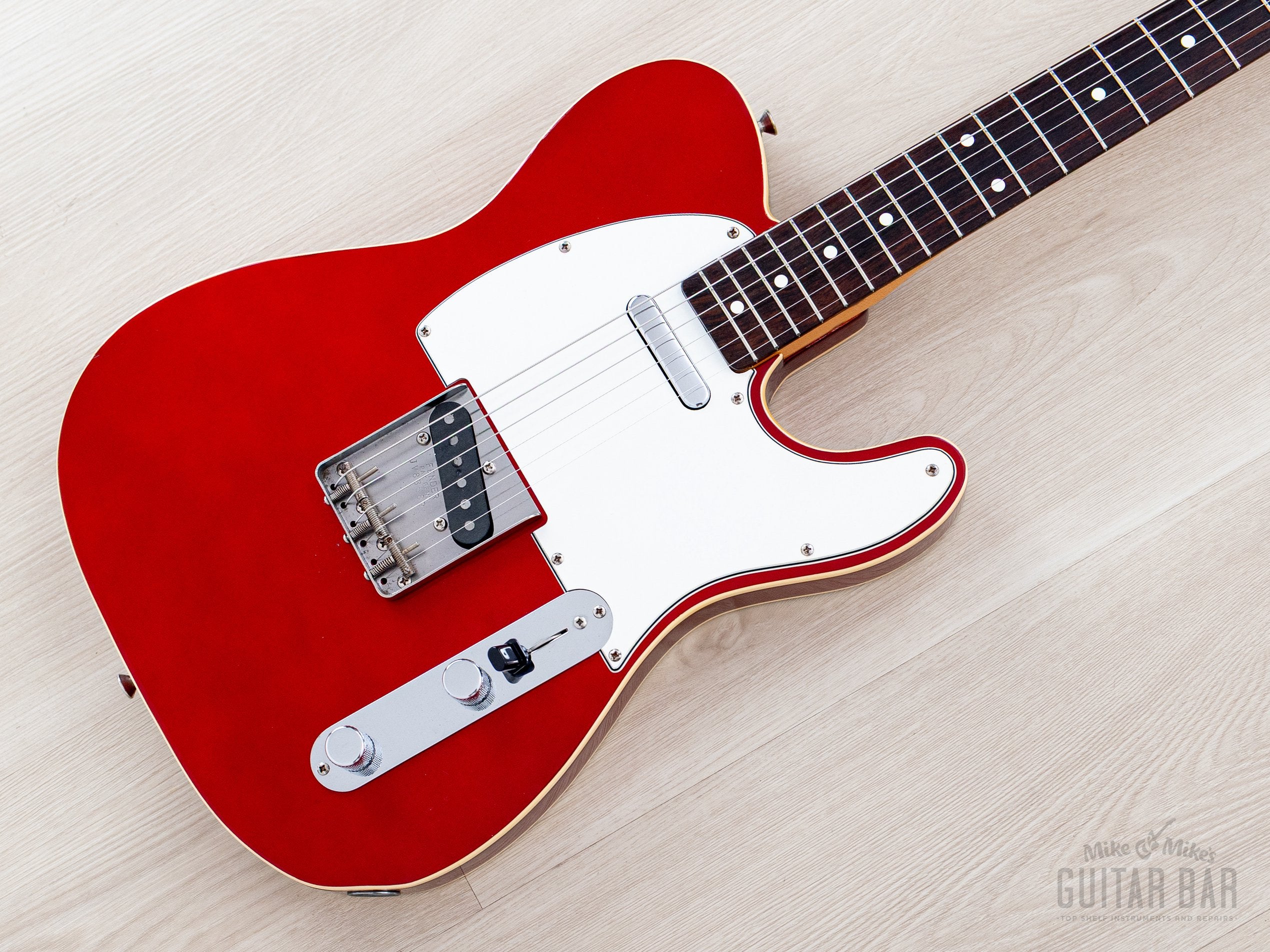 1984 Fender JV '62 Telecaster Custom TL62B-65 Candy Apple Red w/ Case,