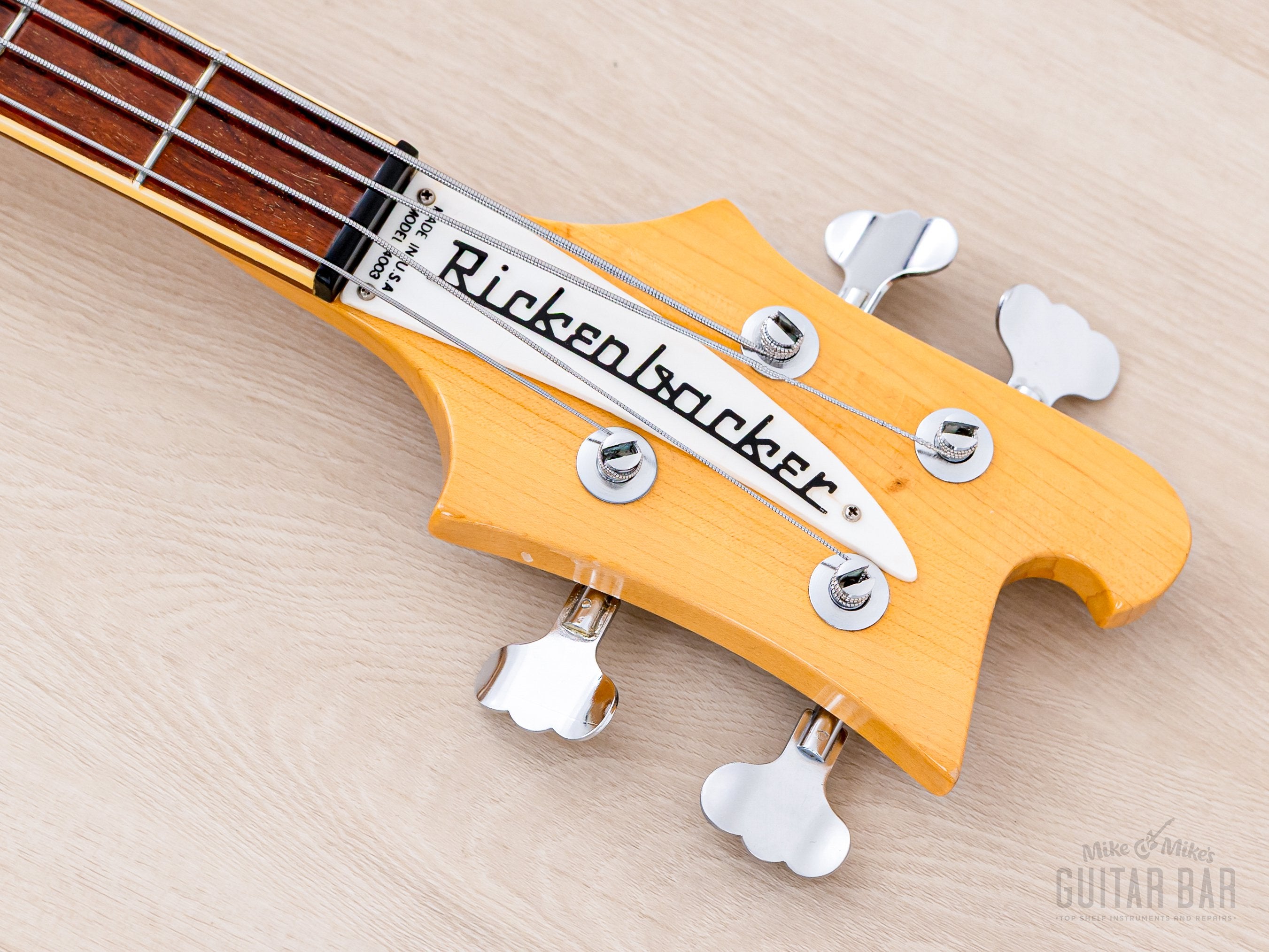 1982 Rickenbacker 4003 Vintage Neck Through Bass Mapleglo w/ Case