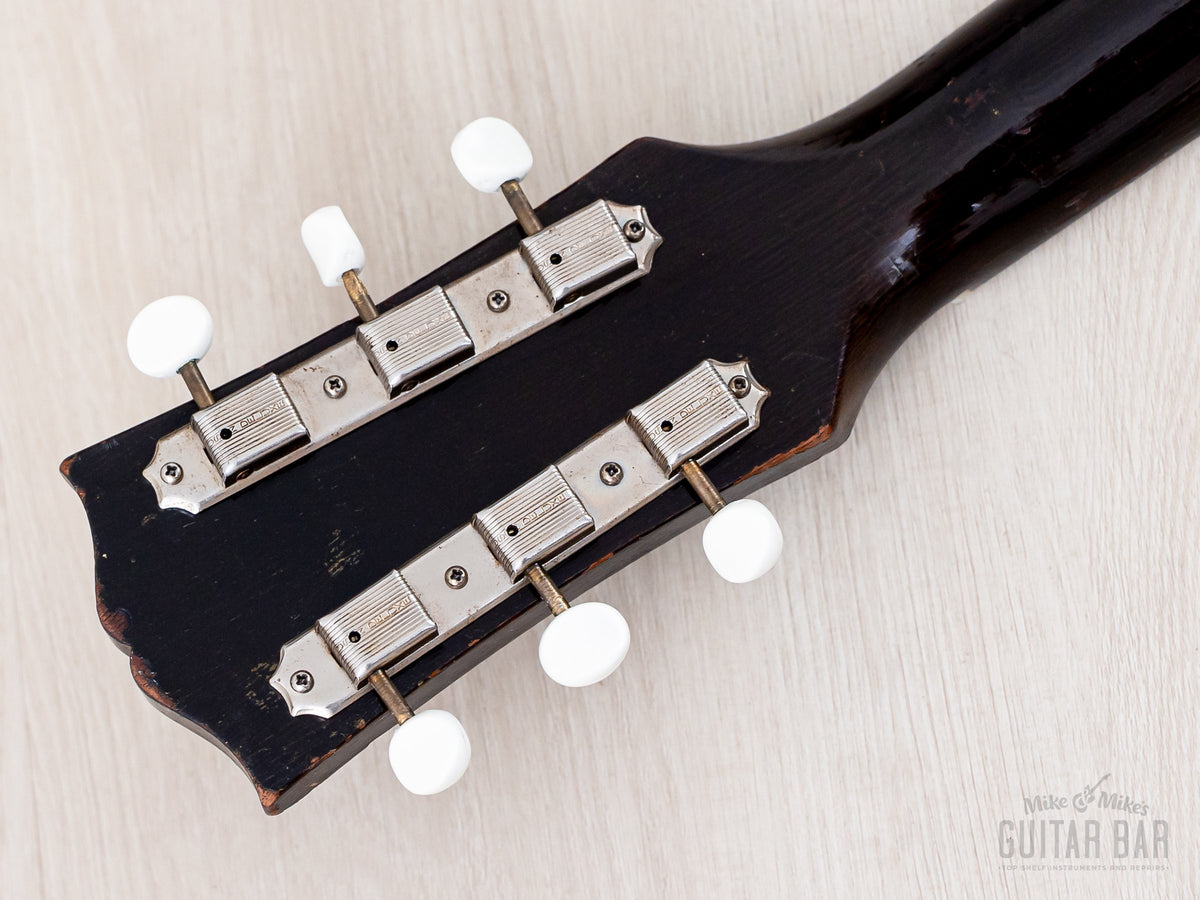 1956 Gibson ES-125 Sunburst - headstock back and tuners