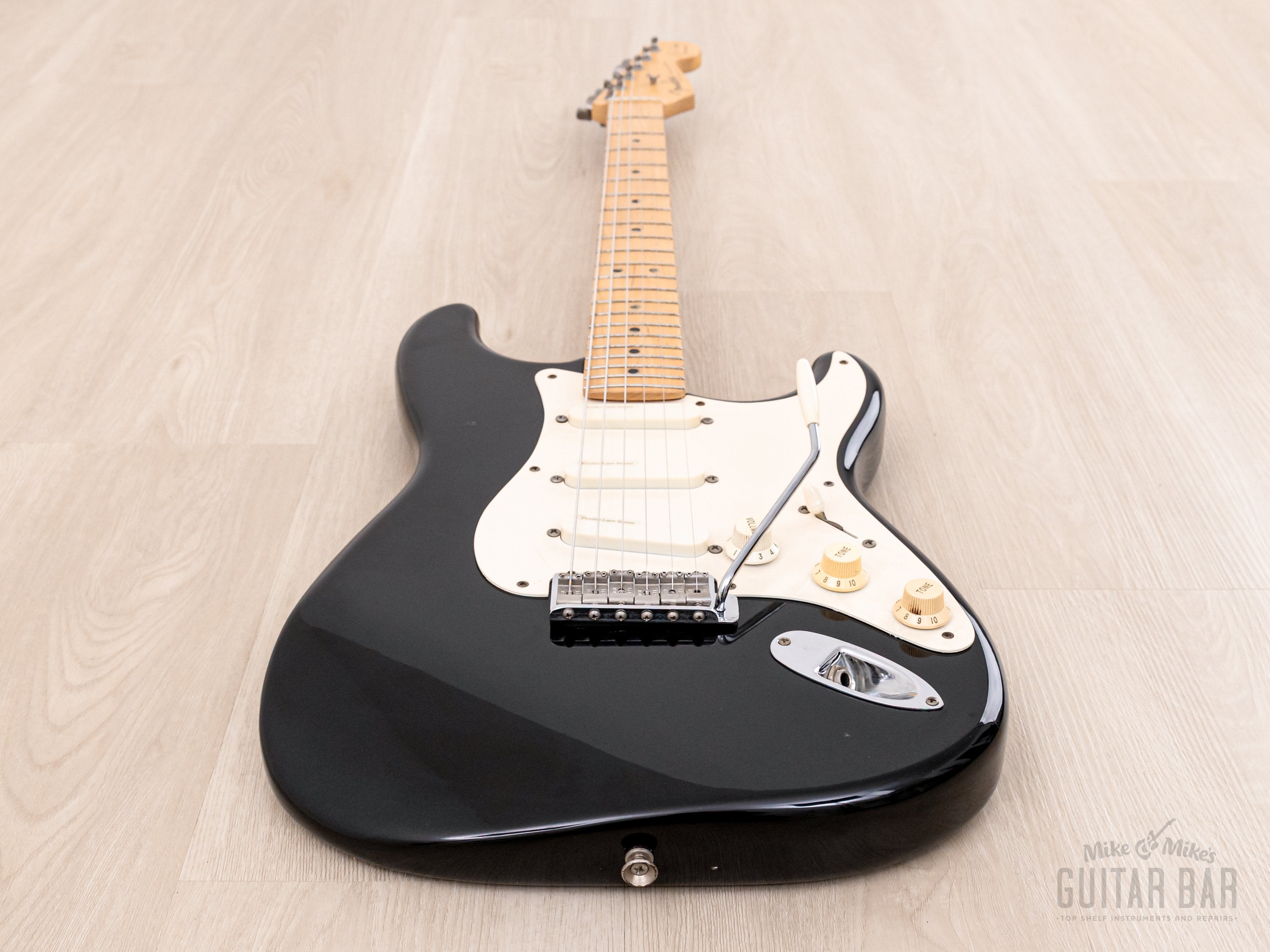 1994 Fender Eric Clapton Artist Series Signature Stratocaster Blackie 100% Original w/ Lace Sensors, TBX & Tweed Case