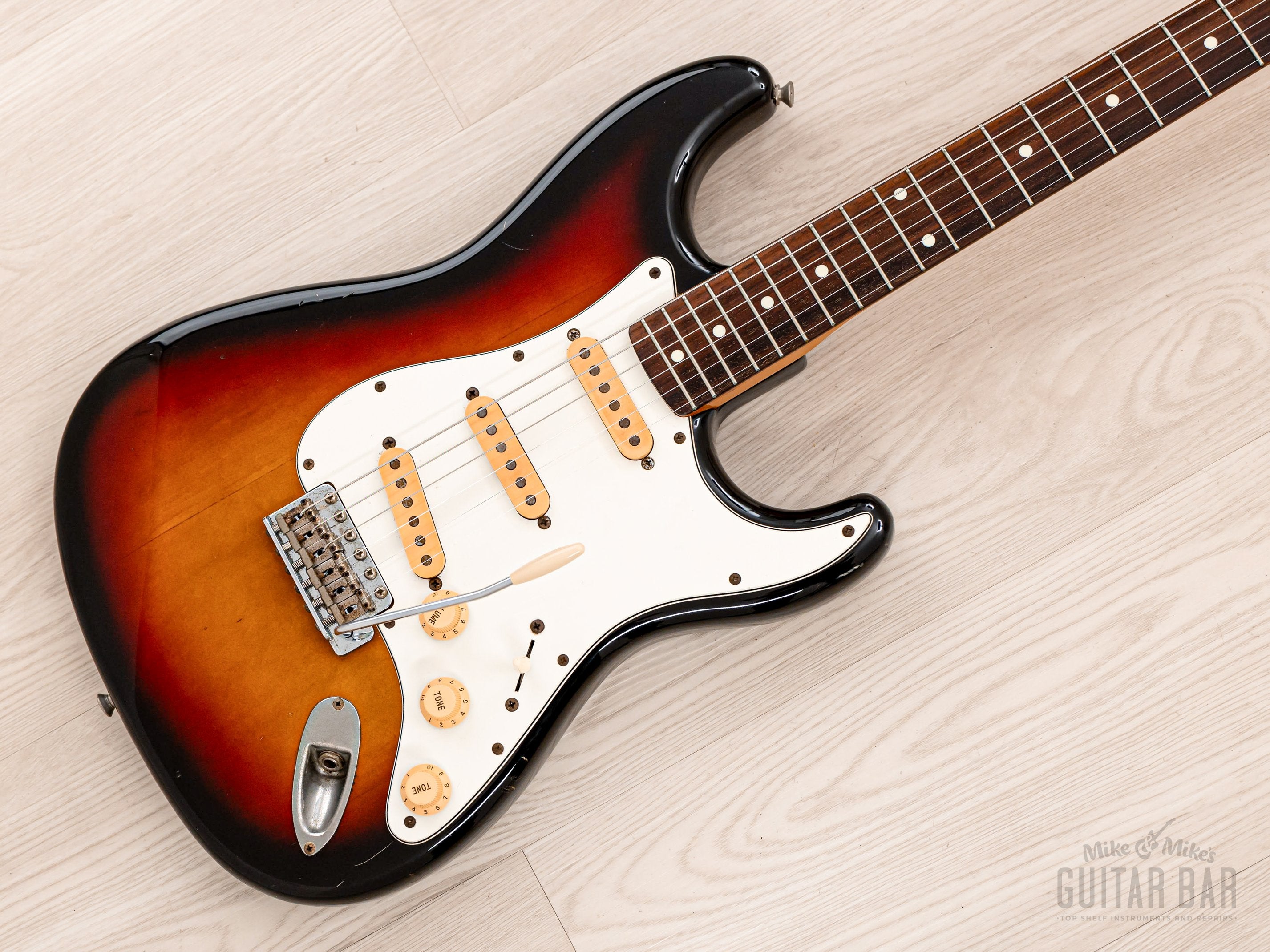 1986 Squier by Fender Stratocaster '62 Vintage Reissue SST-30 Sunburst 100% Original, Japan MIJ Fujigen