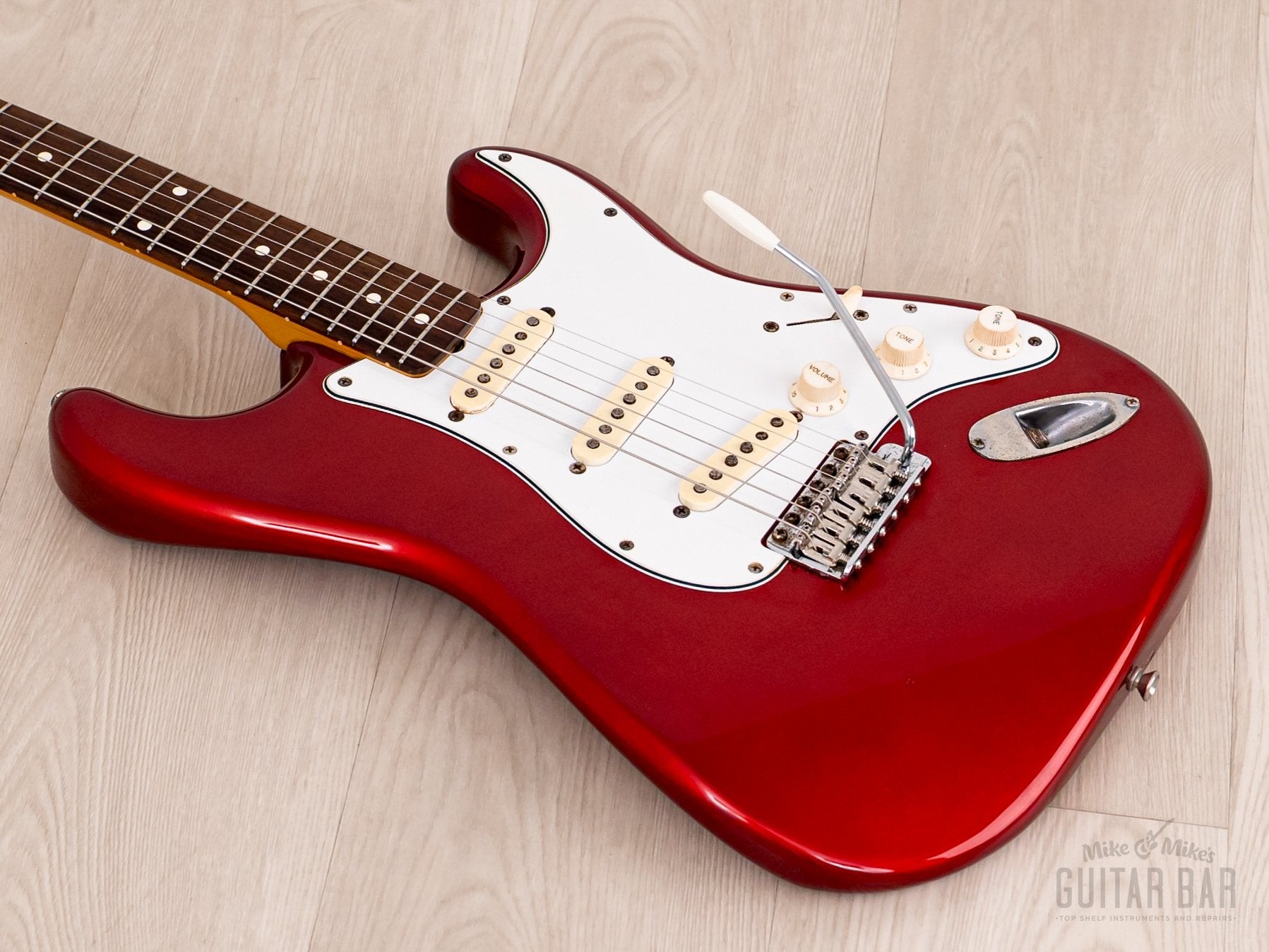 1983 Fender Stratocaster '62 Vintage Reissue JV ST62-65 Candy Apple Red 100% Original, Japan MIJ Fujigen