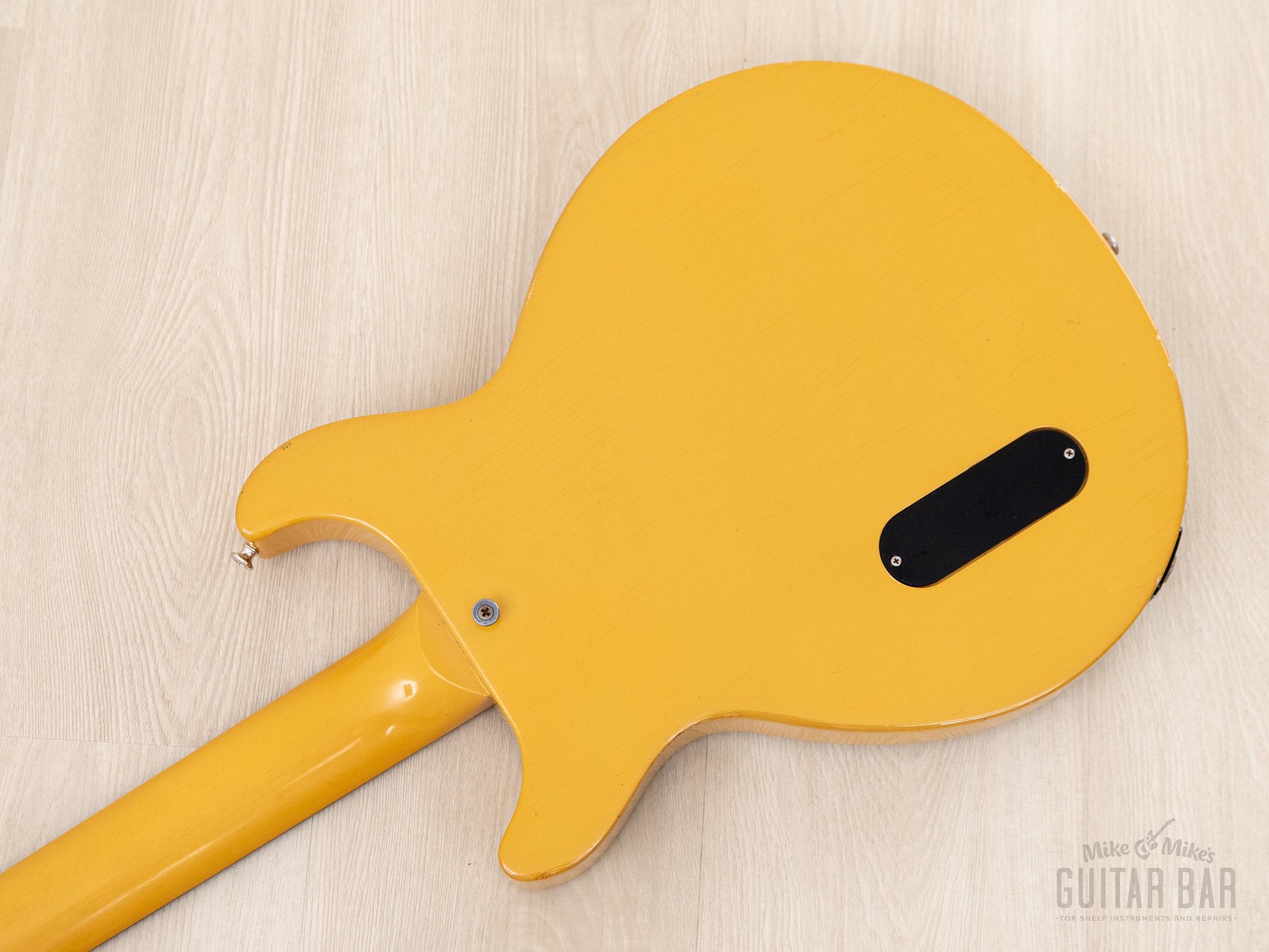1996 Gibson Limited Edition Les Paul Junior Double Cut TV Yellow Yamano-Spec w/ ThroBak, Case