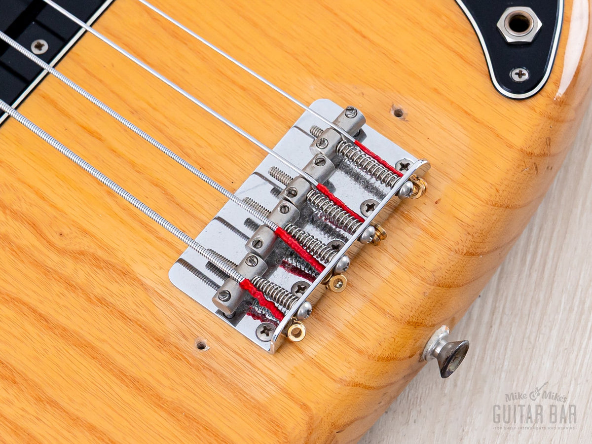 1976 Fender Precision Bass bridge