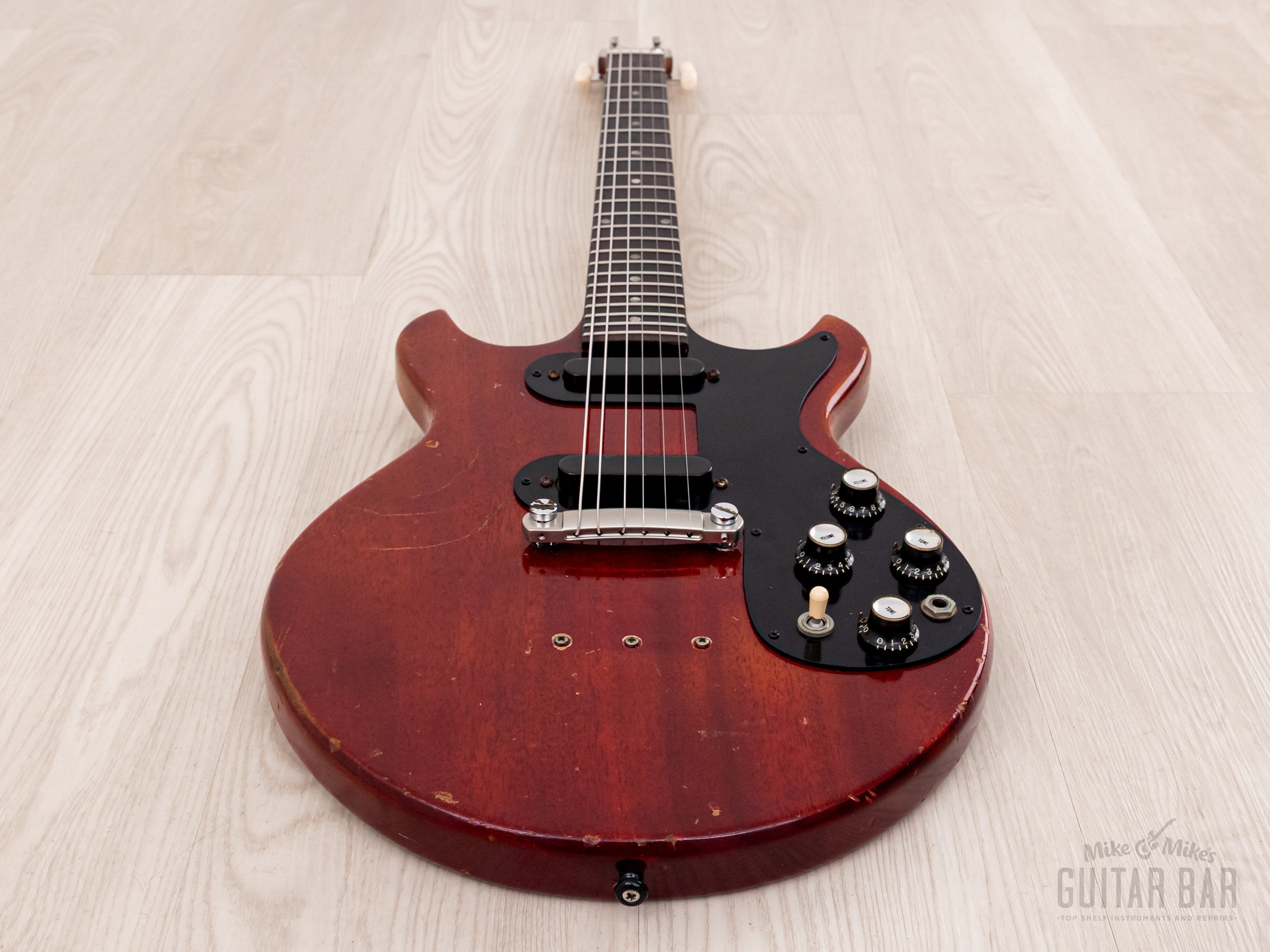 1965 Gibson Melody Maker D Double Cut Vintage Guitar Cherry w/ Case