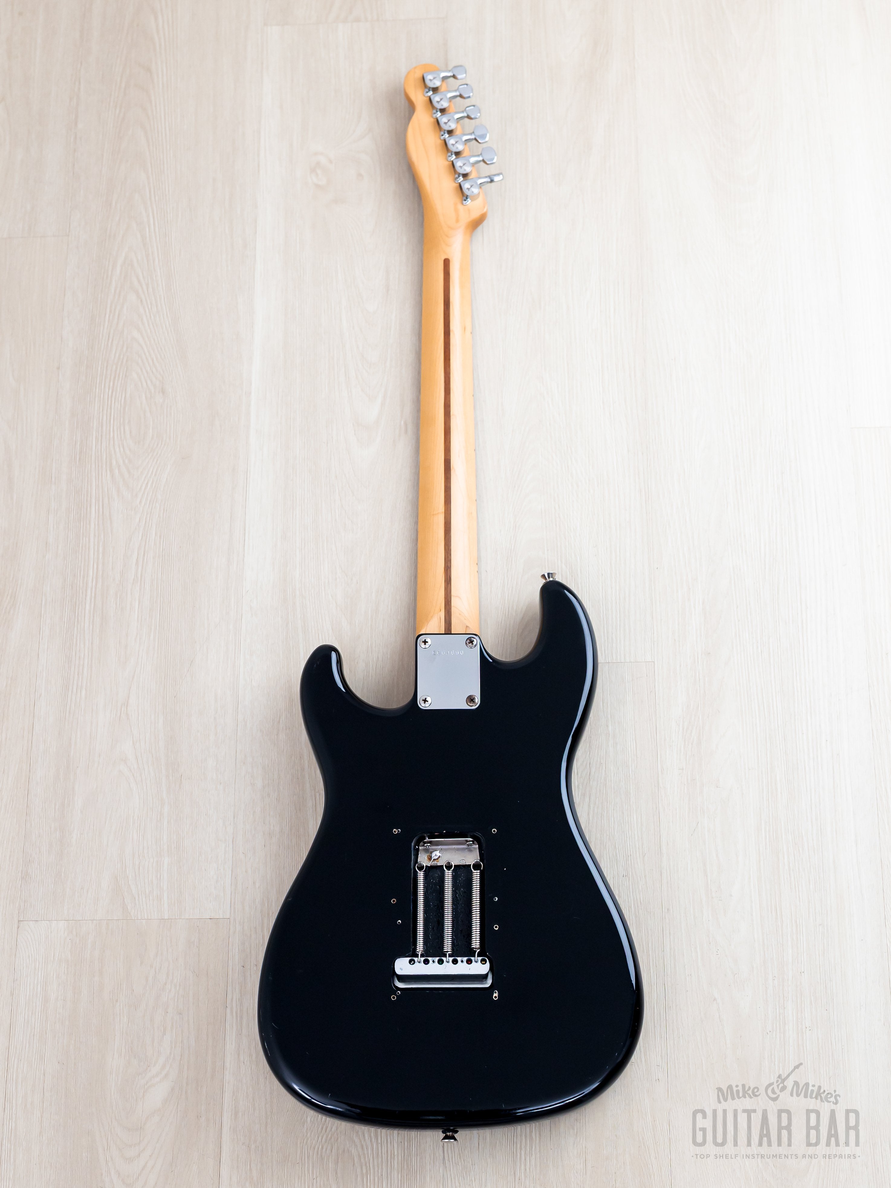 1986 Squier by Fender Bullet S3T (V2) Black w/ American Standard Picku