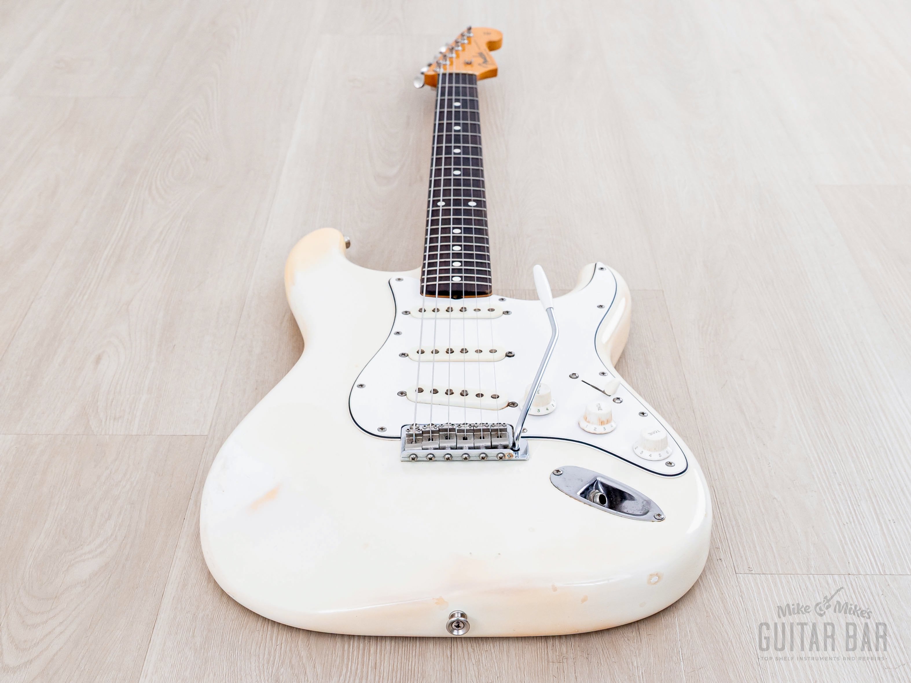 1983 Fender '62 Stratocaster JV ST62-85 Olympic White w/ USA Fullerton