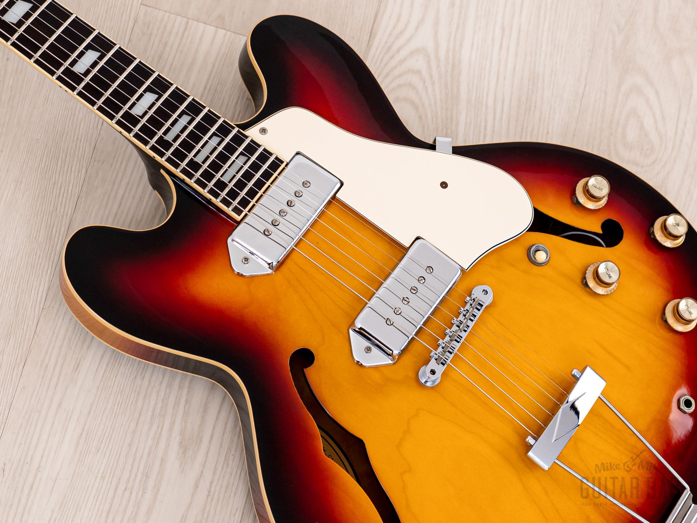 2001 Epiphone Casino Sunburst w/ 1 11/16