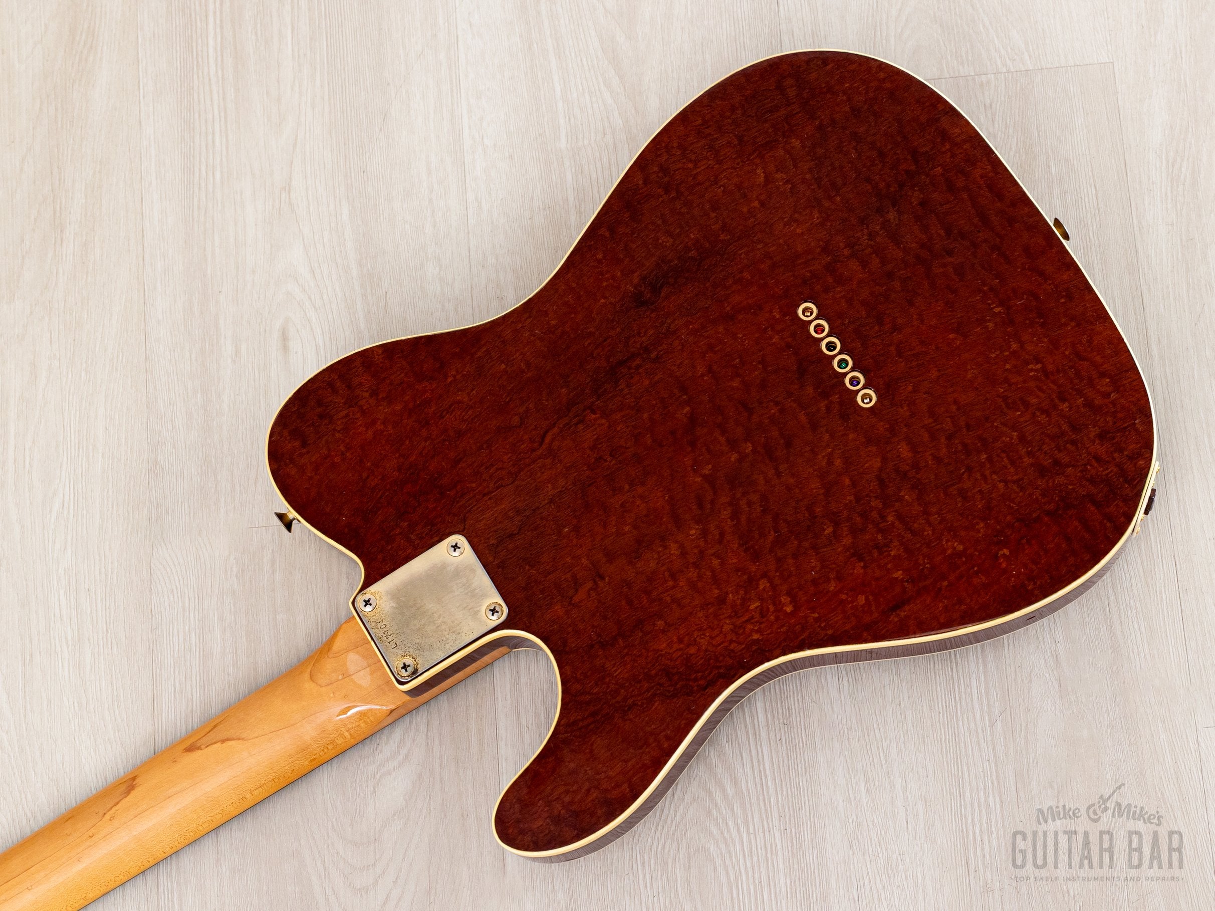 1984 Tokai Breezysound TTE60 TM T-Style Custom Vintage Guitar Tortoise