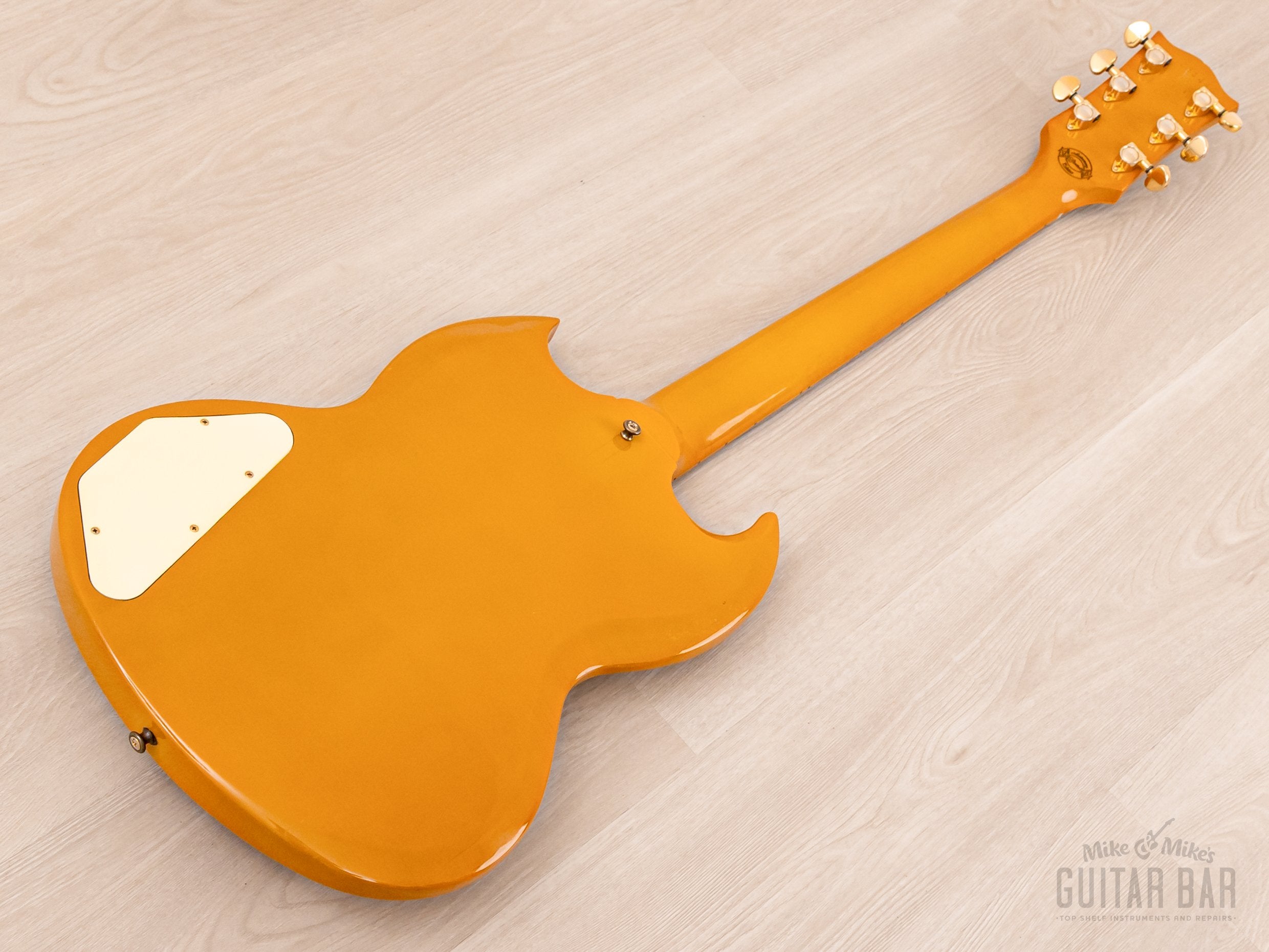 1991 Gibson Limited Edition 30th Anniversary '61 Les Paul SG Custom TV Yellow w/ Case & Tags, Yamano