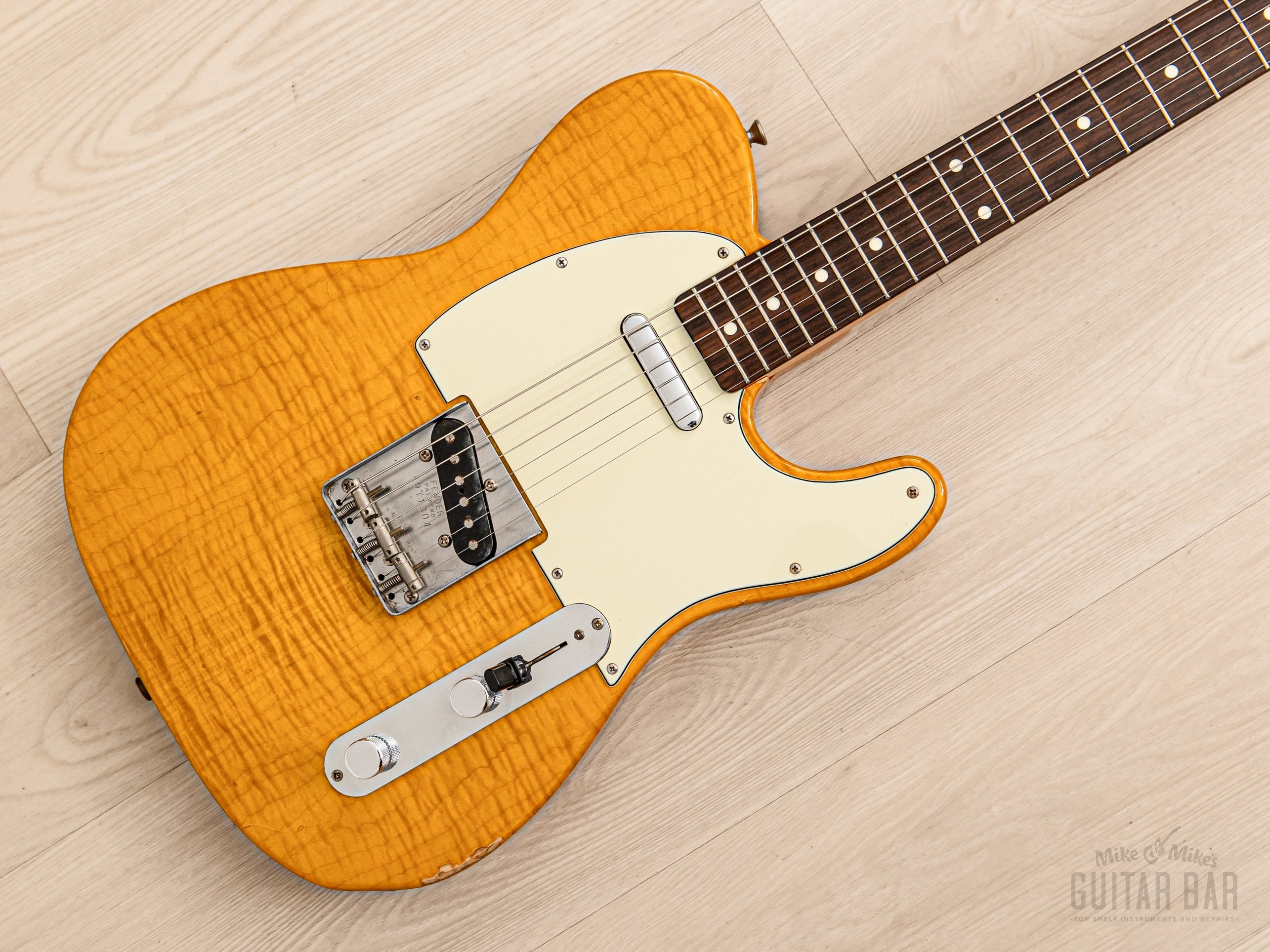 1995 Fender Custom Edition Telecaster TL62-70NS Foto Flame Top 
