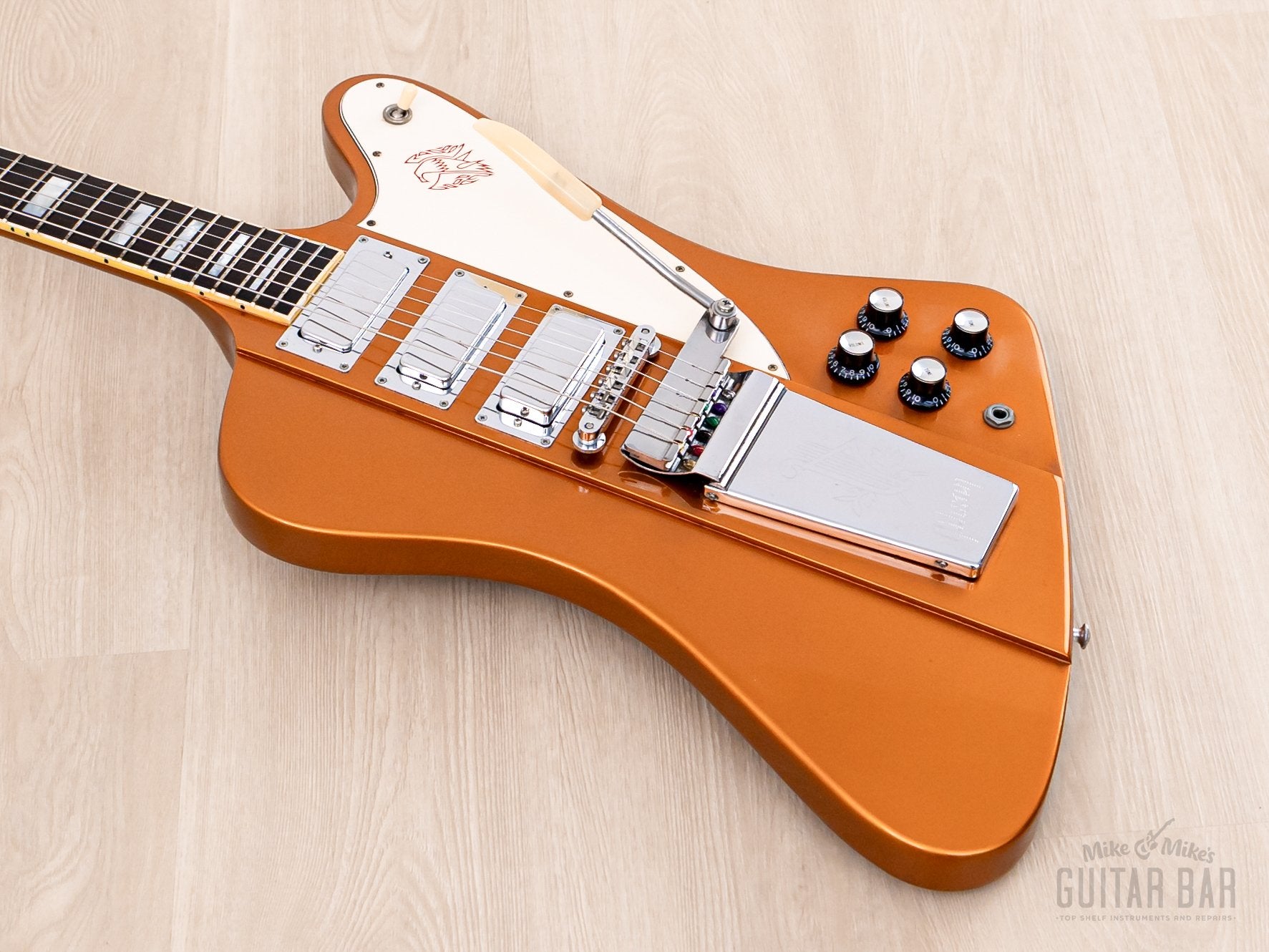 2002 Gibson Firebird VII Reverse Body Copper Near-Mint w/ Hangtags & Case, Yamano