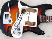 1960s Hofner 172/S electronics under the pickguard