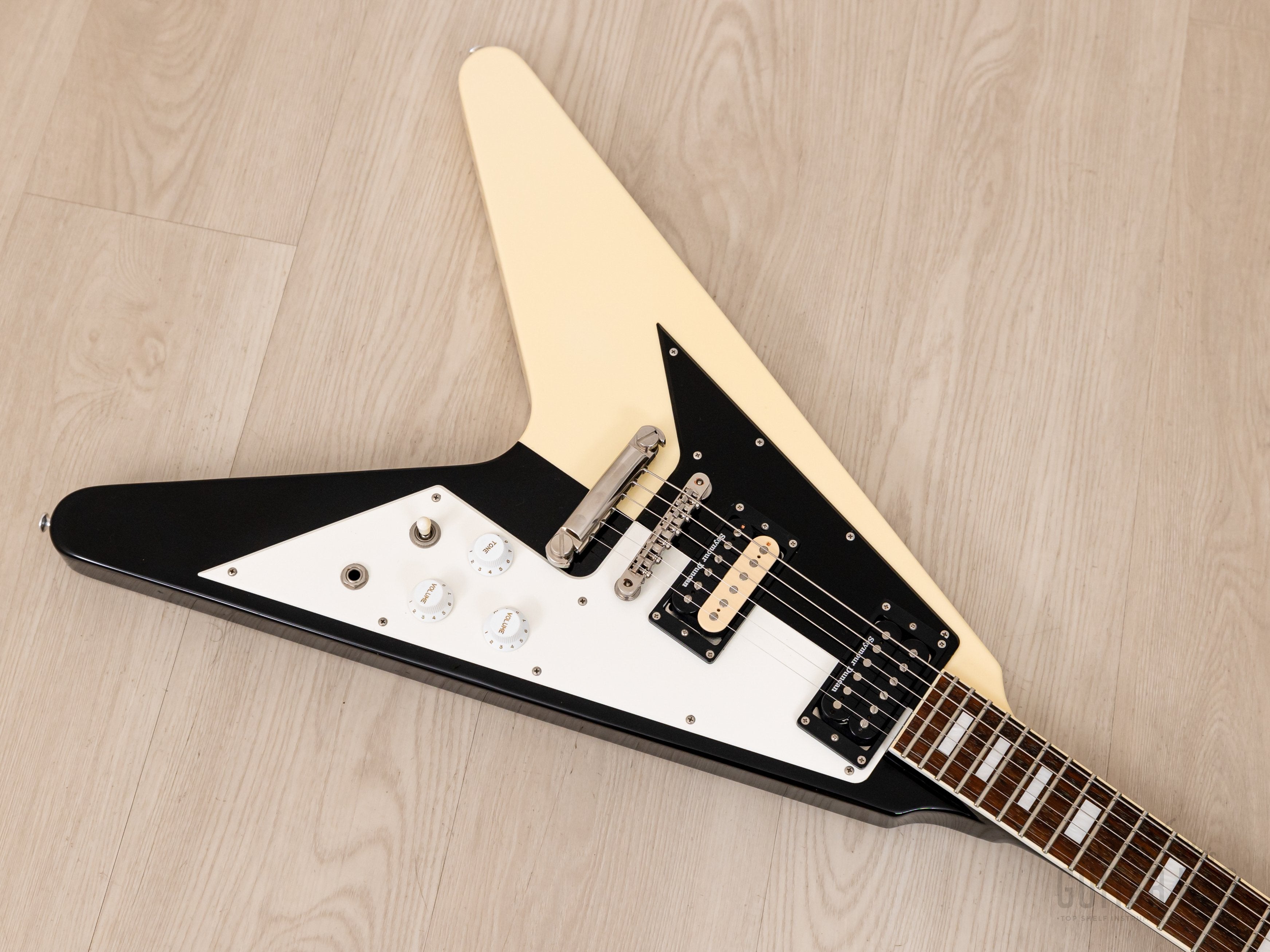 2015 ESP Edwards E-FV-125WB Michael Schenker Flying V w/ Seymour Dunca –  Mike & Mike's Guitar Bar