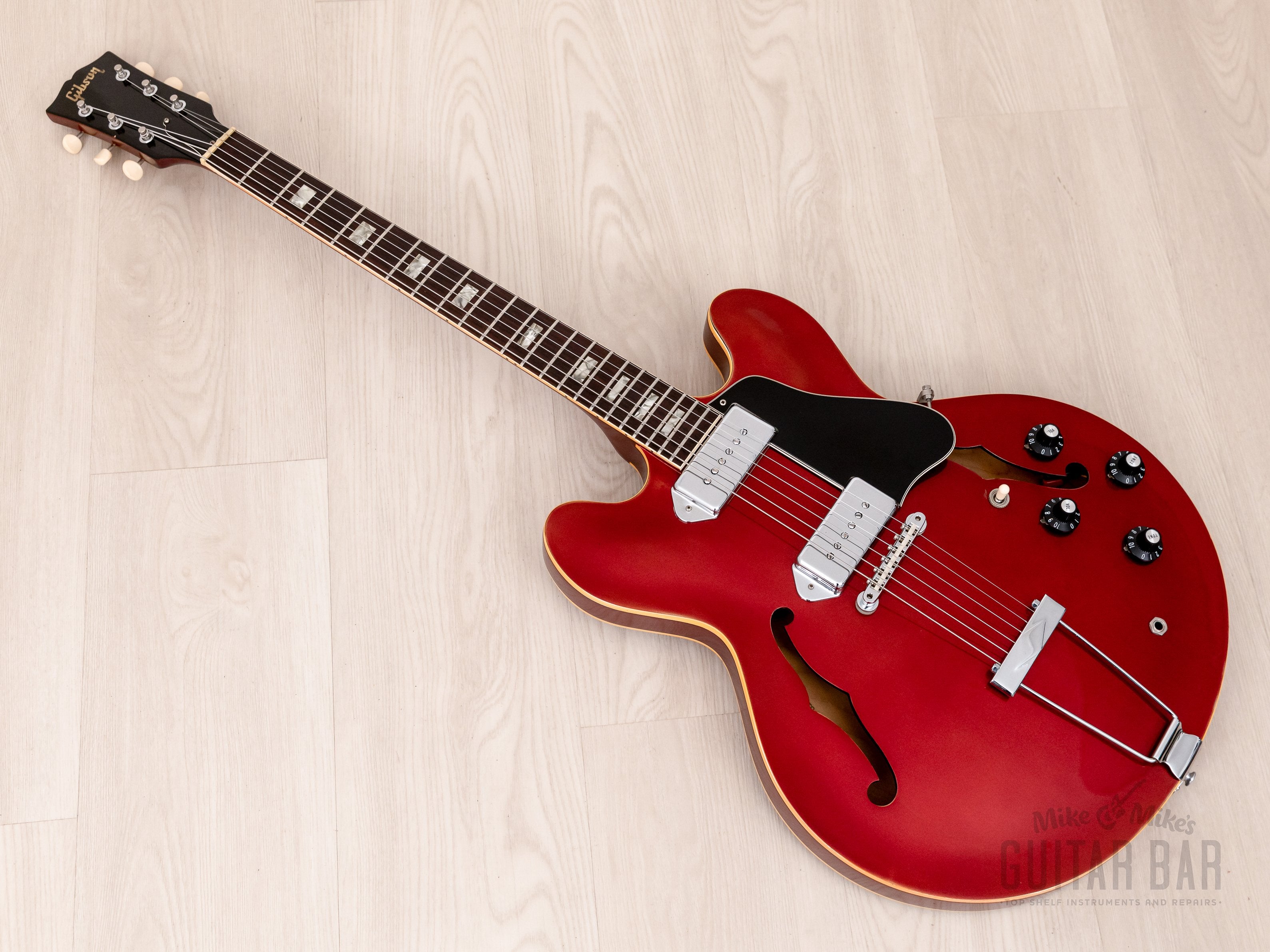 1968 Gibson ES-330 TDC Vintage Hollowbody Sparkling Burgundy 