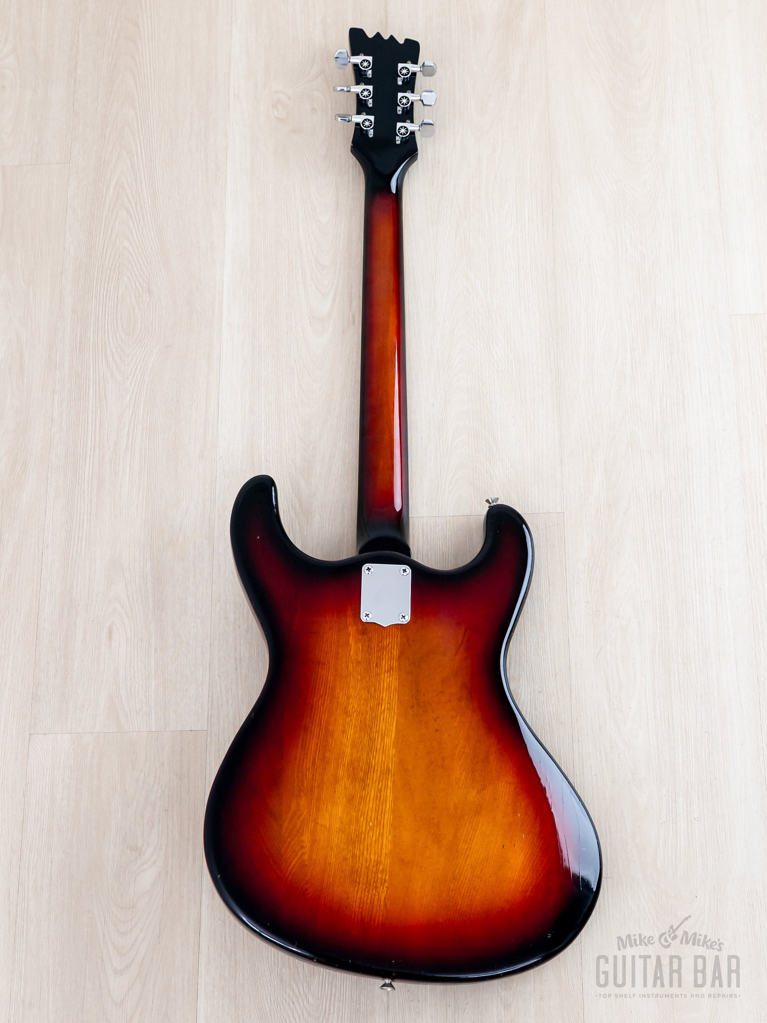 1970s Mosrite Ventures Model Vintage Electric Guitar Ash Body w/ Case,