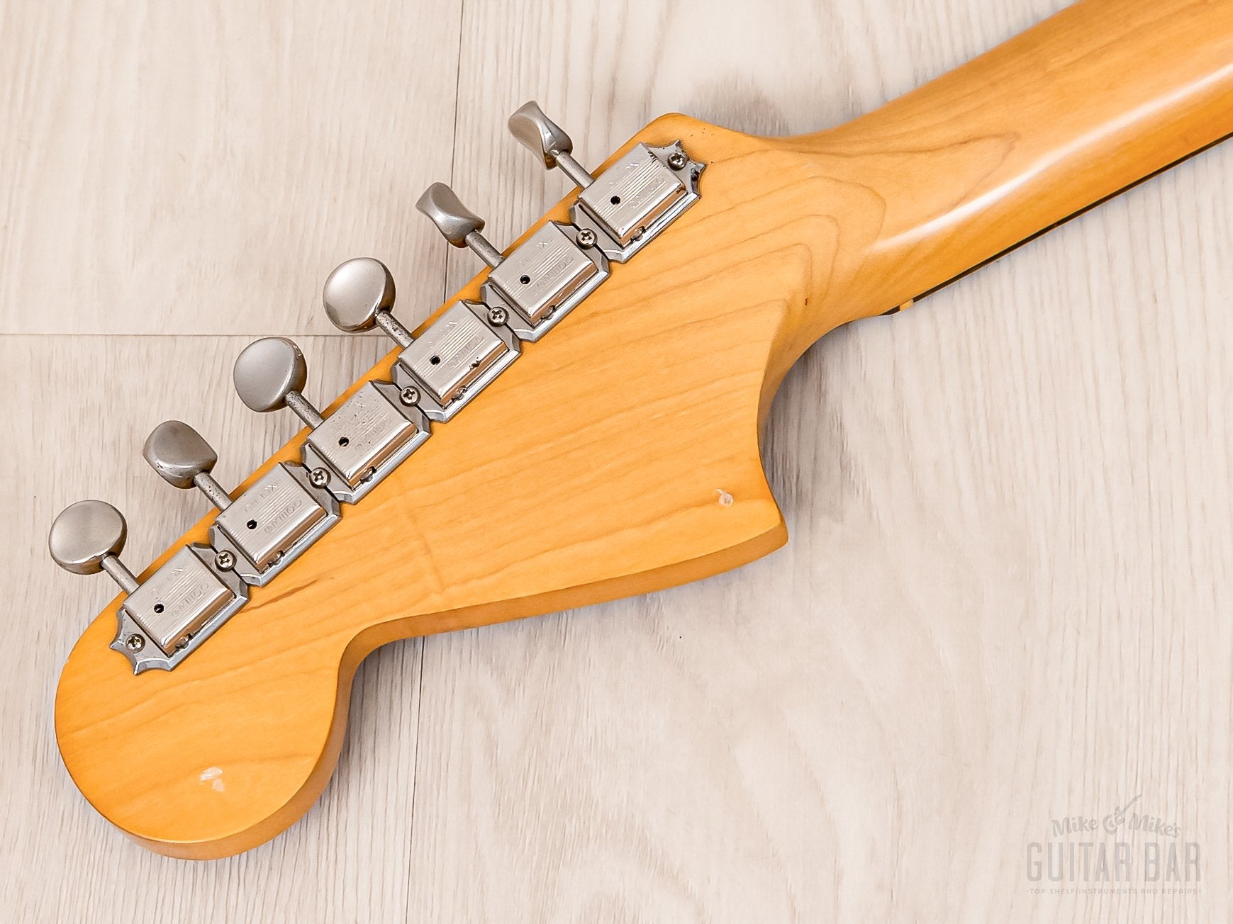 1980 Greco Super Real JG700 Jaguar Vintage Guitar Candy Apple Red Ash, Pre-JV Japan Fujigen