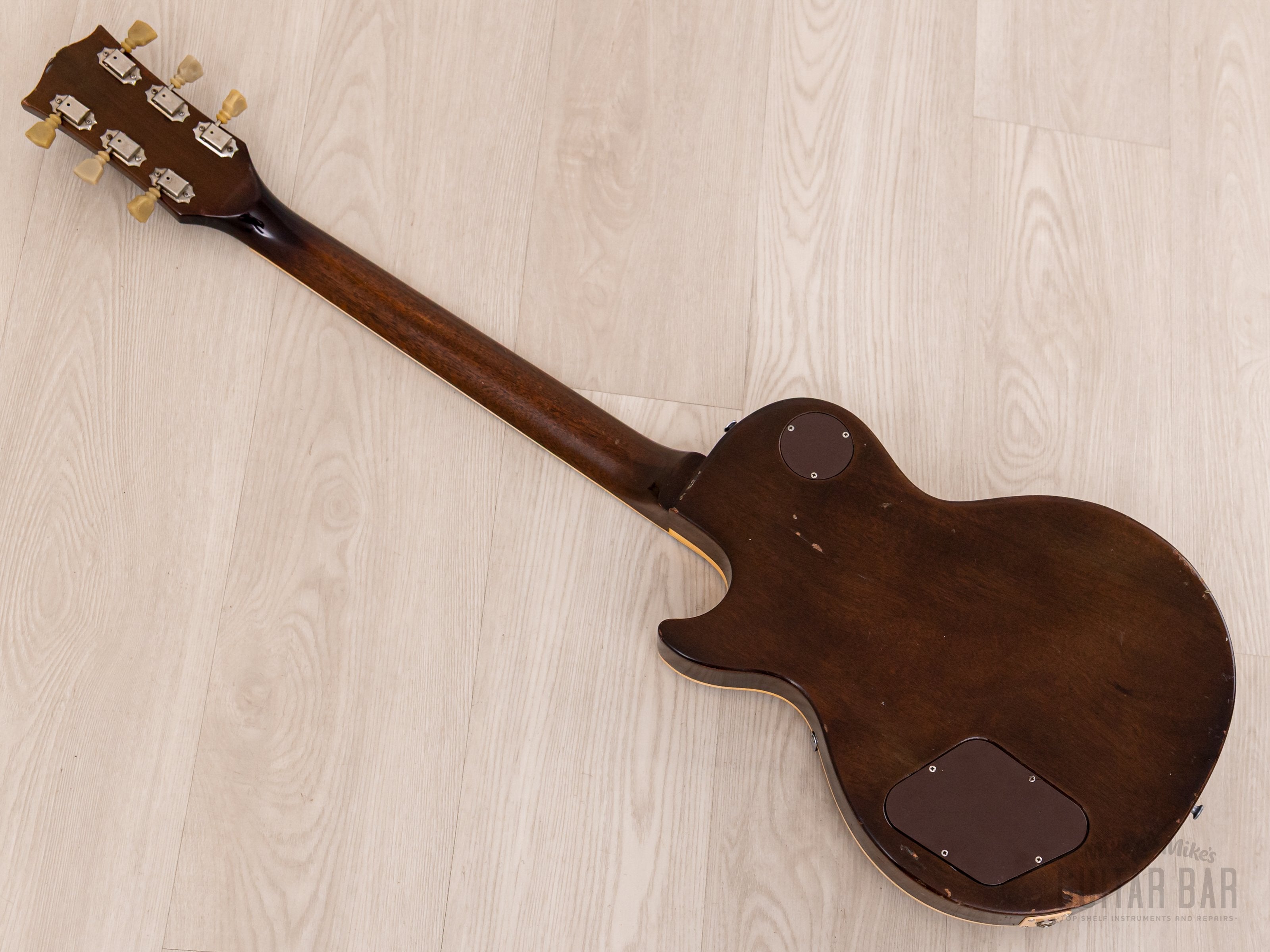 1973 Gibson Les Paul Deluxe Goldtop, Standard Conversion w/ DiMarzio Super Distortion & Case
