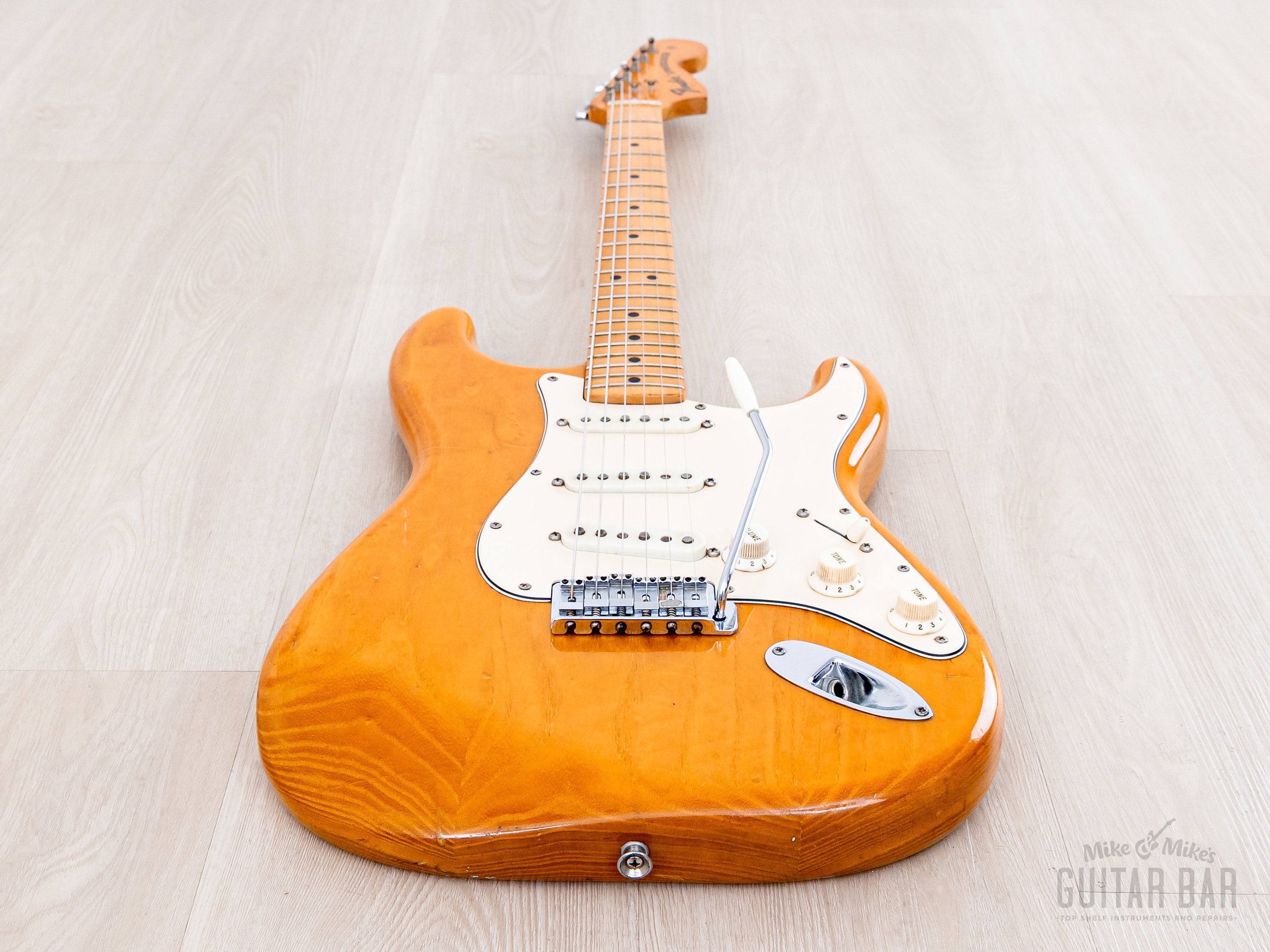 1974 Fender Stratocaster Vintage Electric Guitar Natural w/ Case