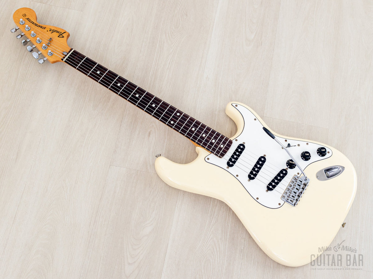 1985 Fender ST72-55 Stratocaster Olympic White, front angled full view