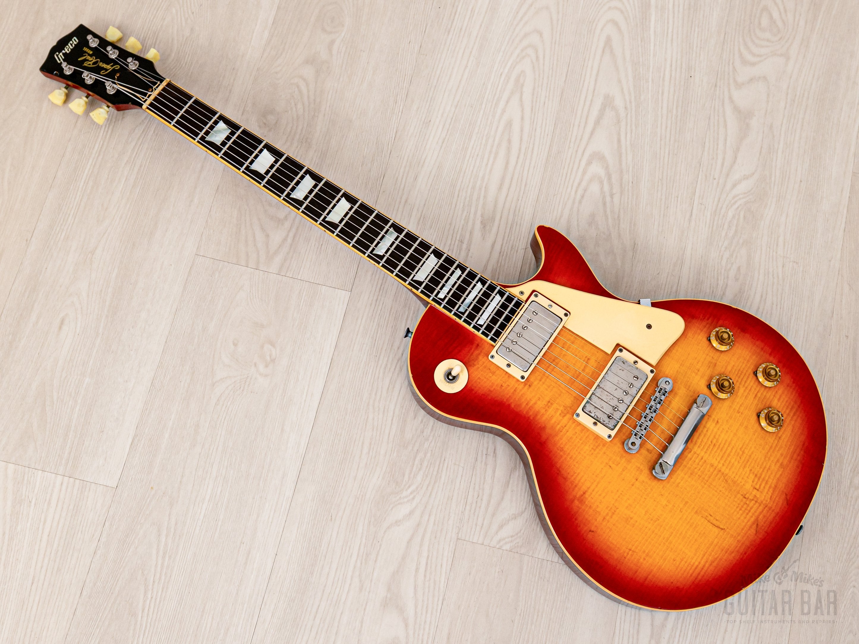 1980 Greco Super Real EGF1000 Burst Lacquer Finish w/ Dimarzio PAFs, Japan