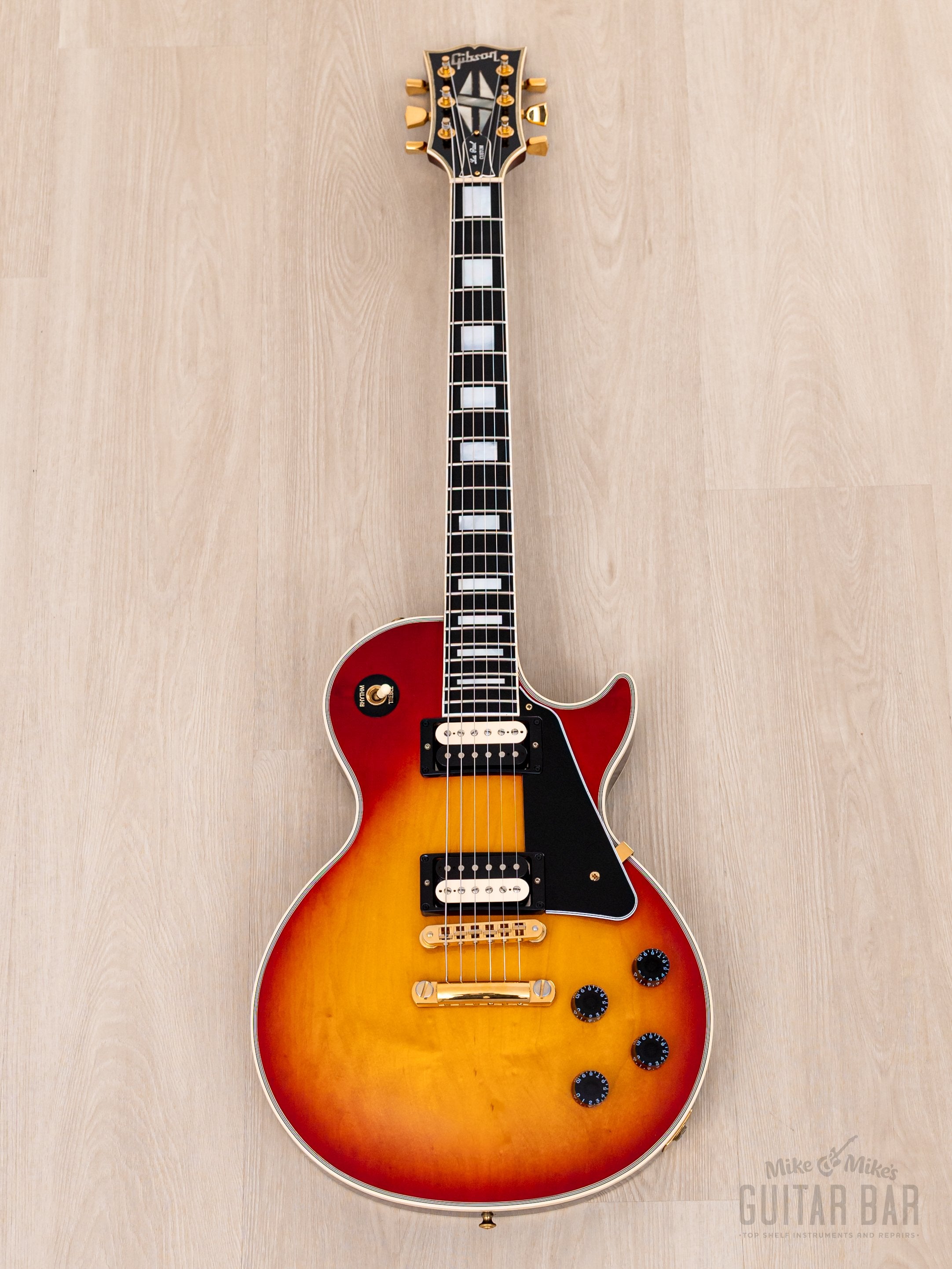 1990 Gibson Les Paul Custom Heritage Cherry Sunburst, Near-Mint w/ Zebra '57 Classic PAFs, Case