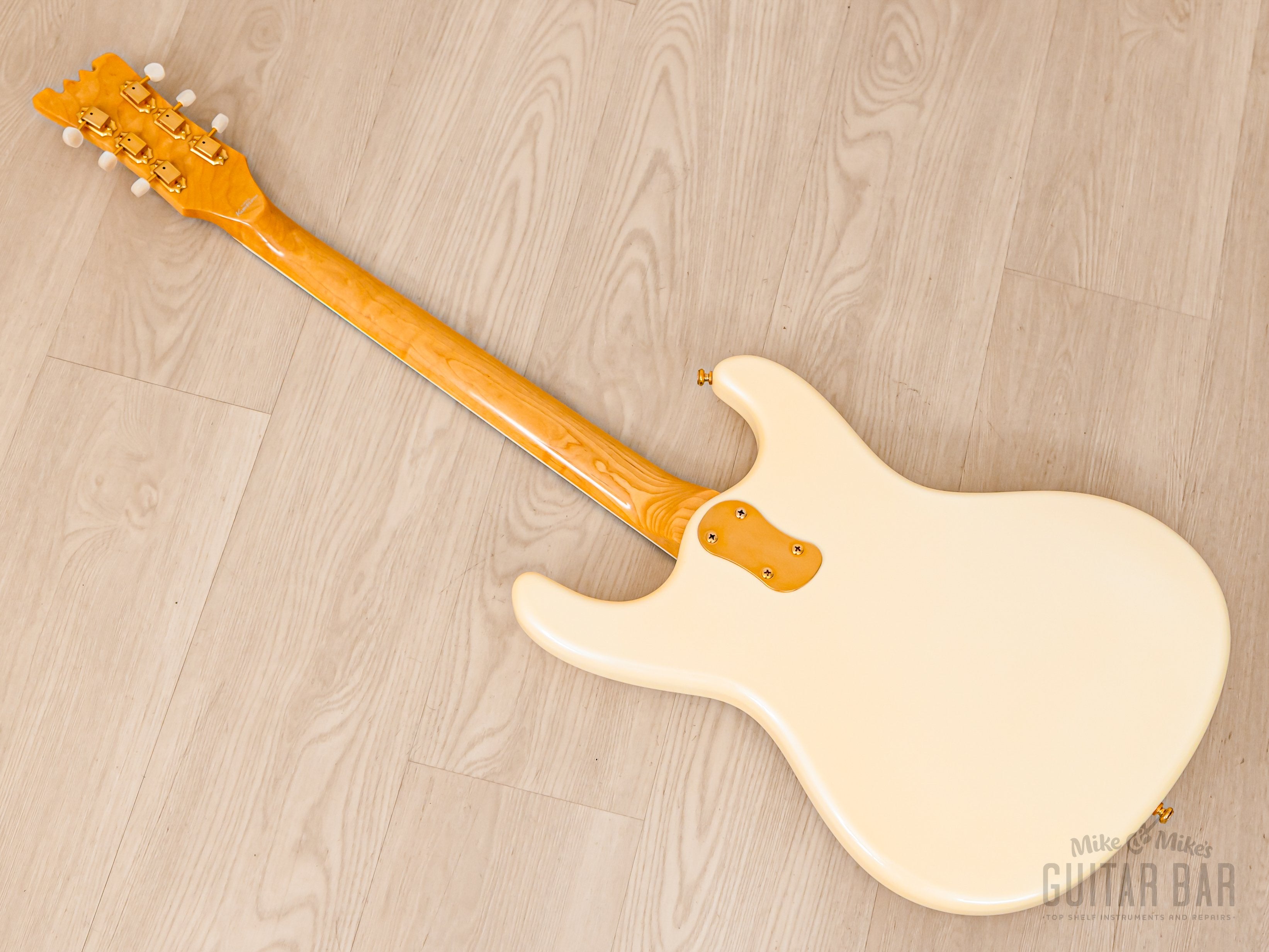2000s Mosrite Ventures Model Super Custom '65 Pearl White w/ Gold Hard