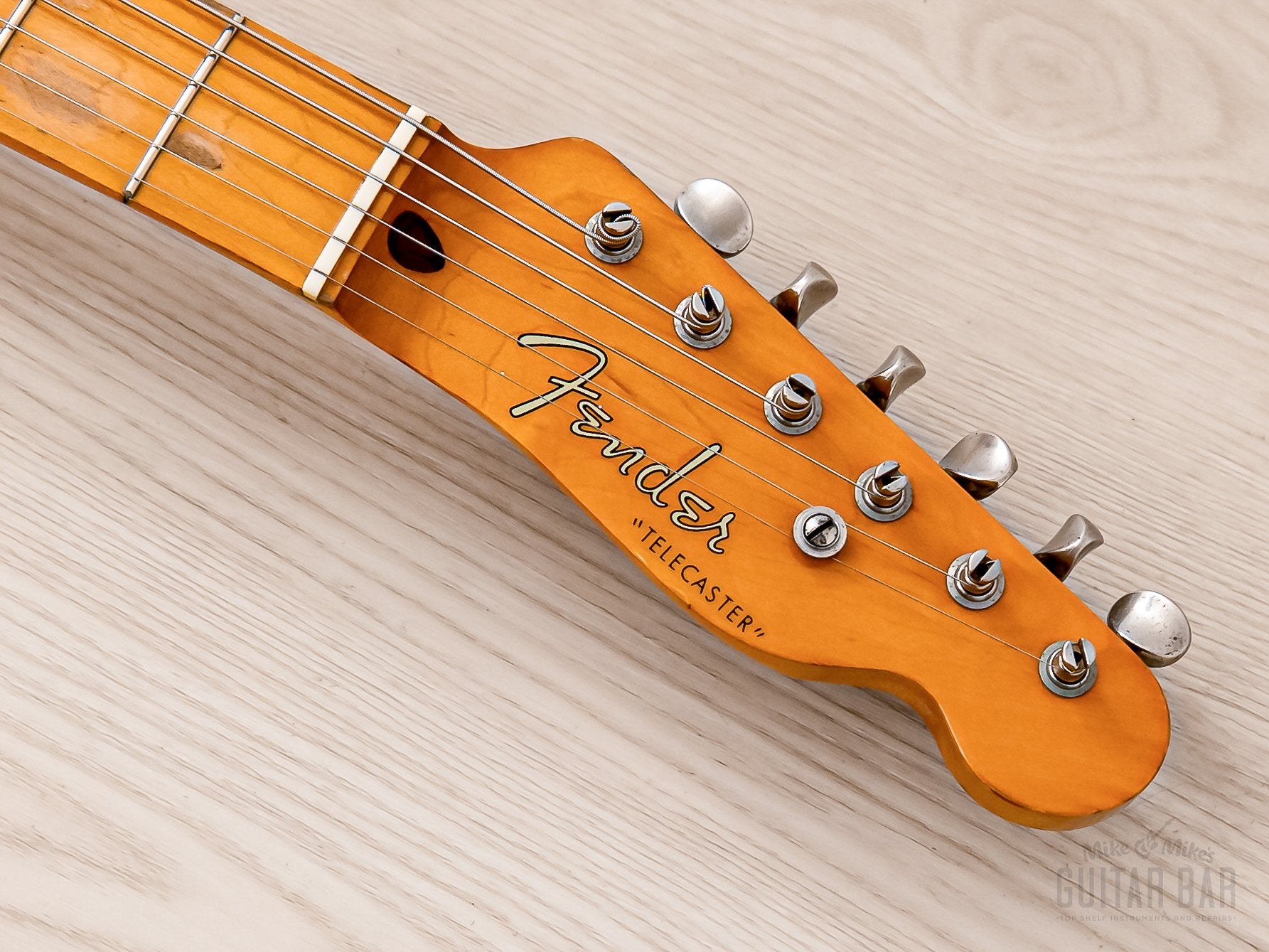 1987 Fender Order Made Telecaster ‘52 Vintage Reissue TL52-75 Butterscotch w/ USA Pickups, Japan MIJ Fujigen