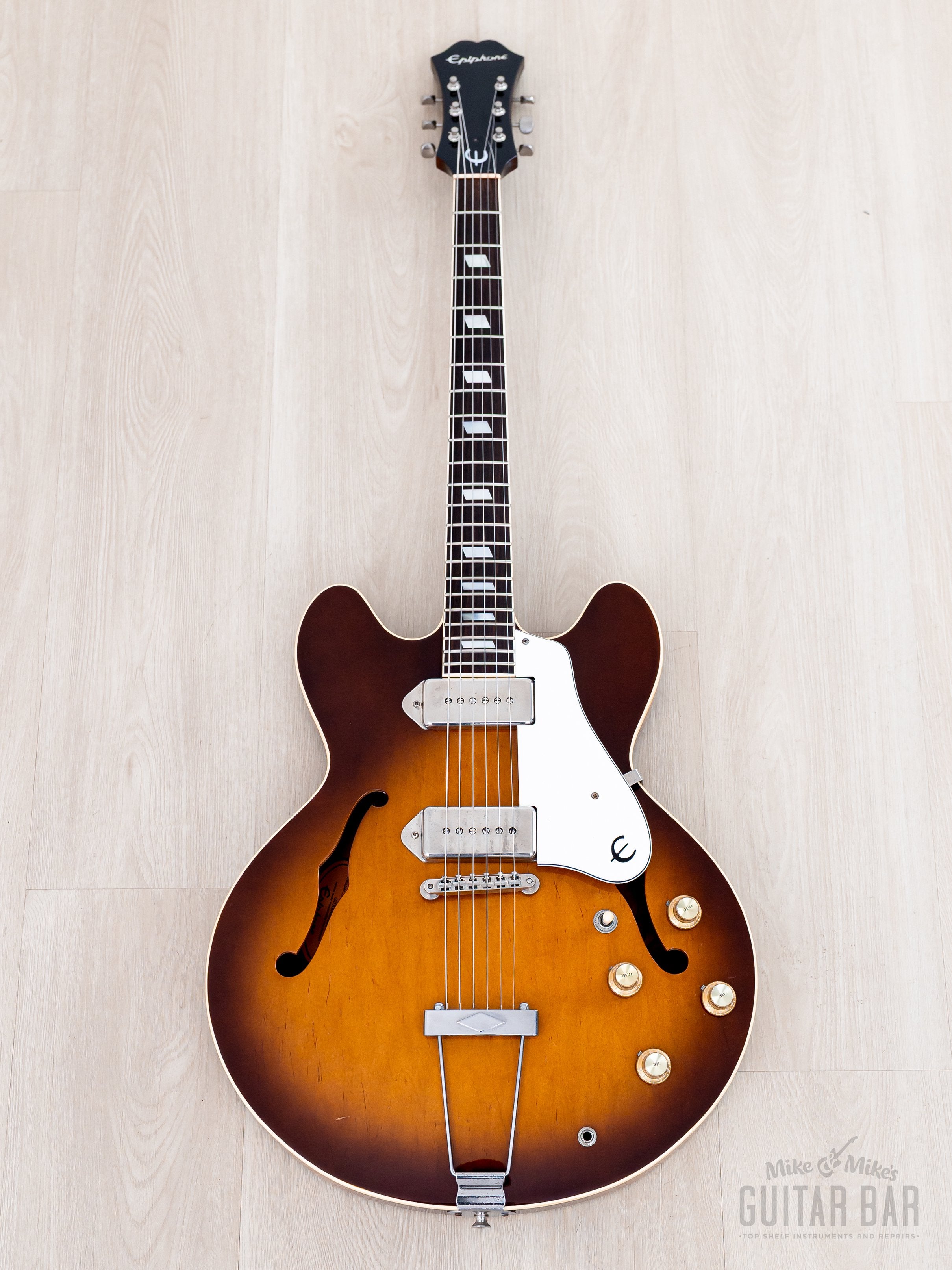 1987 Epiphone Casino Vintage Guitar Violin Sunburst Pre-Elitist, Near-