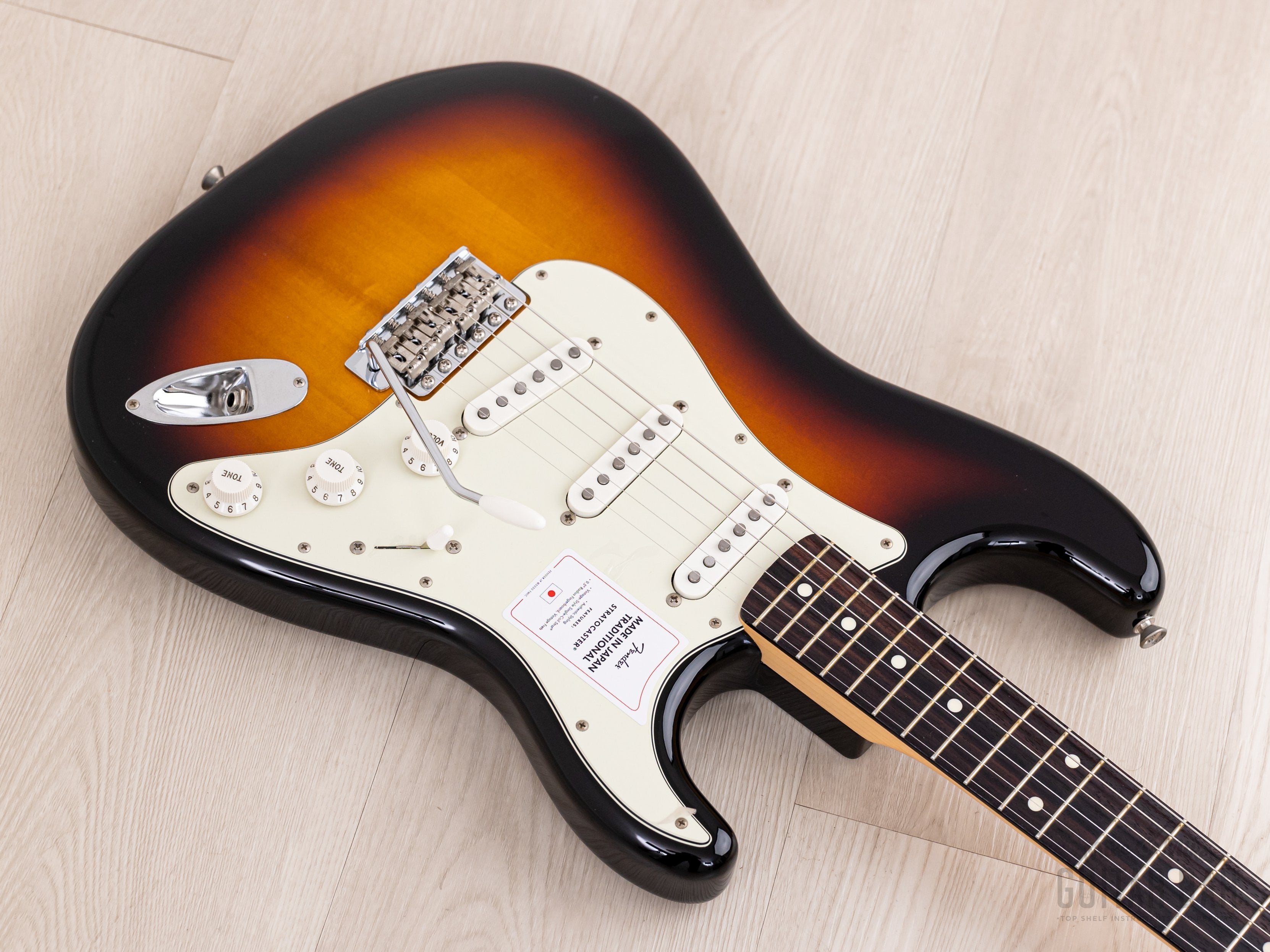 ギター Fender 2023 Traditional 60s Stratocaster 2023 Fender Traditional II 60s Stratocaster Sunburst w/ Tags, Japan MI