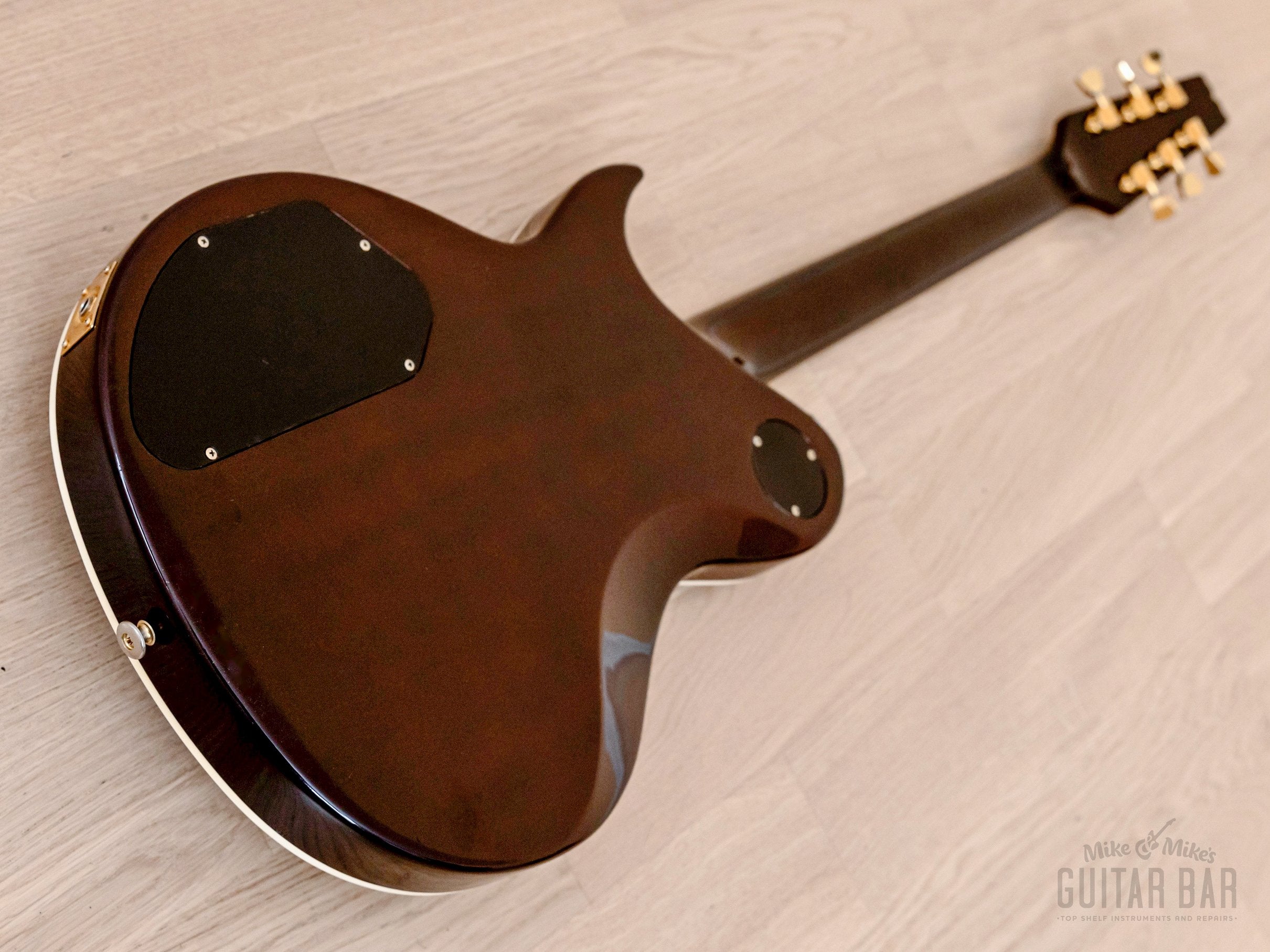 Aria Pro II PE-85R Electric Guitar Flame Top Tobacco Sunburst w/ Seymour Duncan, Japan