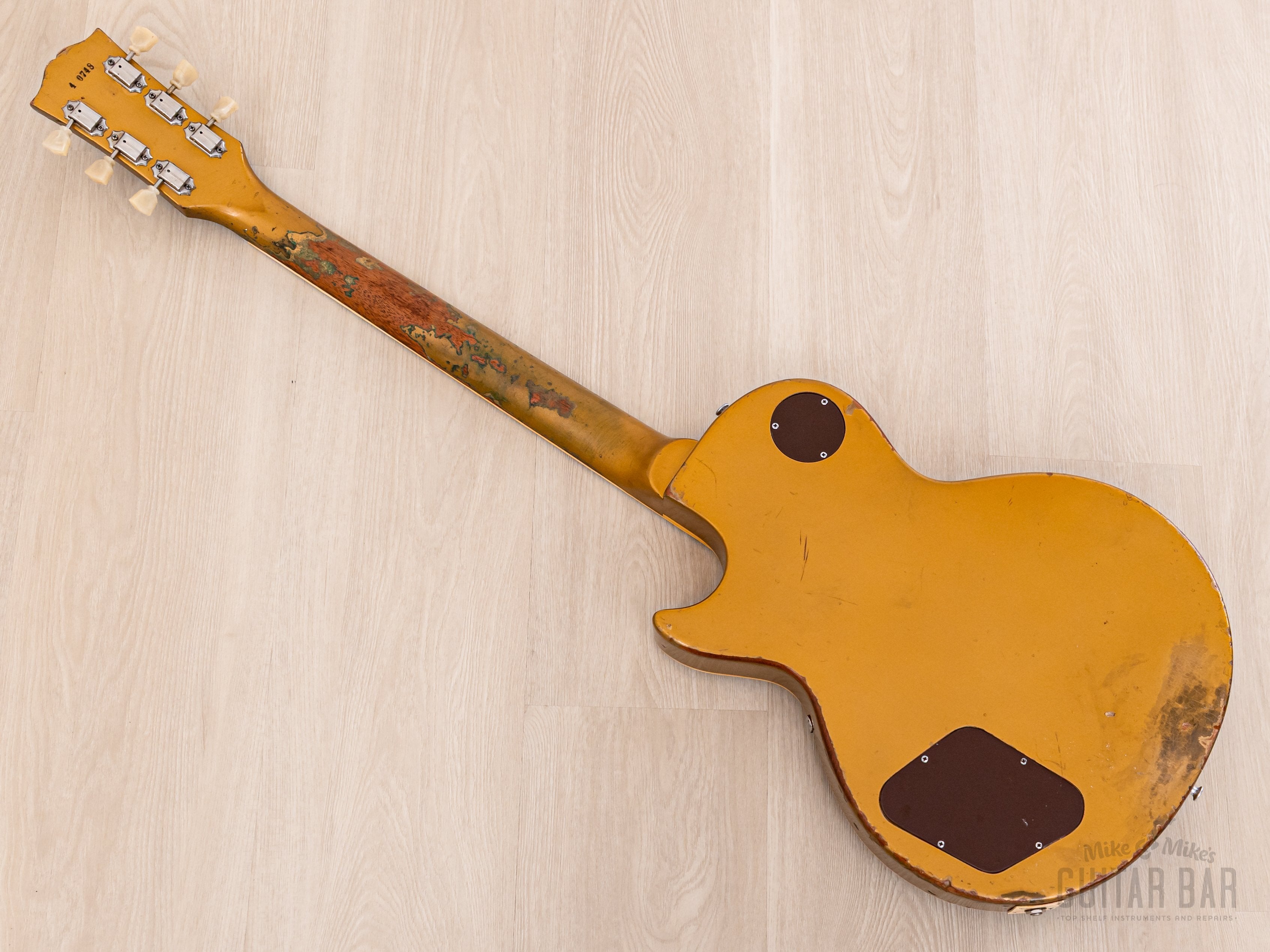 1954 Gibson Les Paul Standard Goldtop Vintage Guitar 
