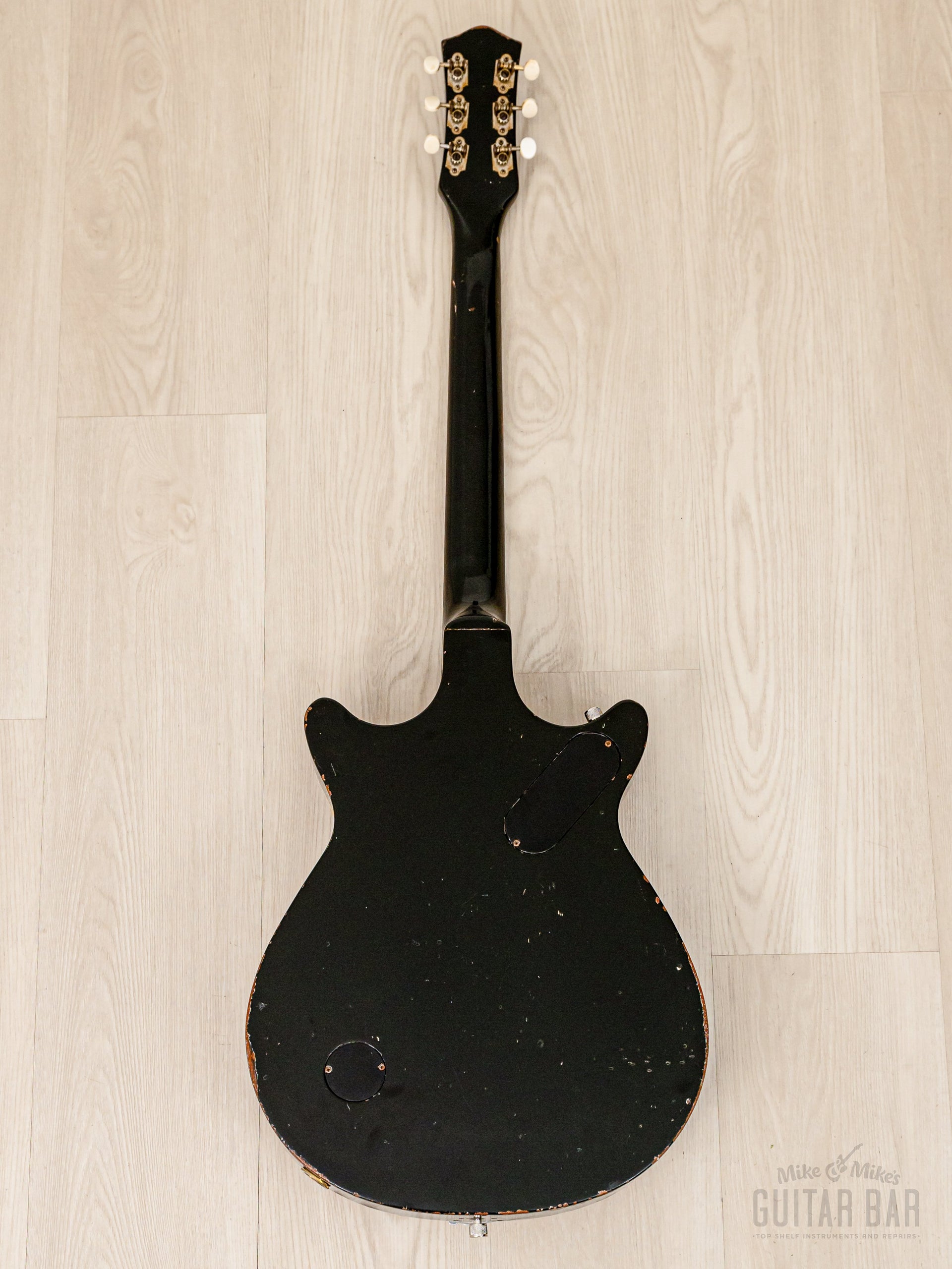 bigsby palm pedal 1962 Gretsch Jet Firebird 6131 Double Cut Vintage Guitar, Bigsby Palm Pedal G/B Bender, Case
