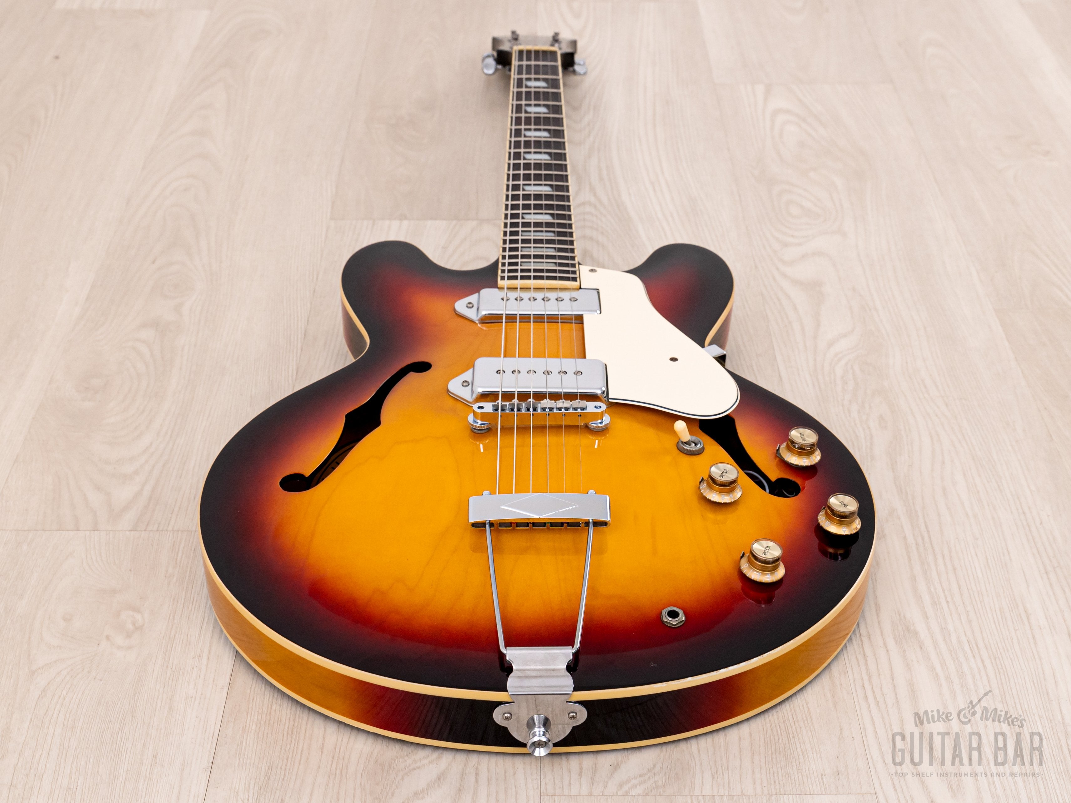 2001 Epiphone Casino Sunburst w/ 1 11/16