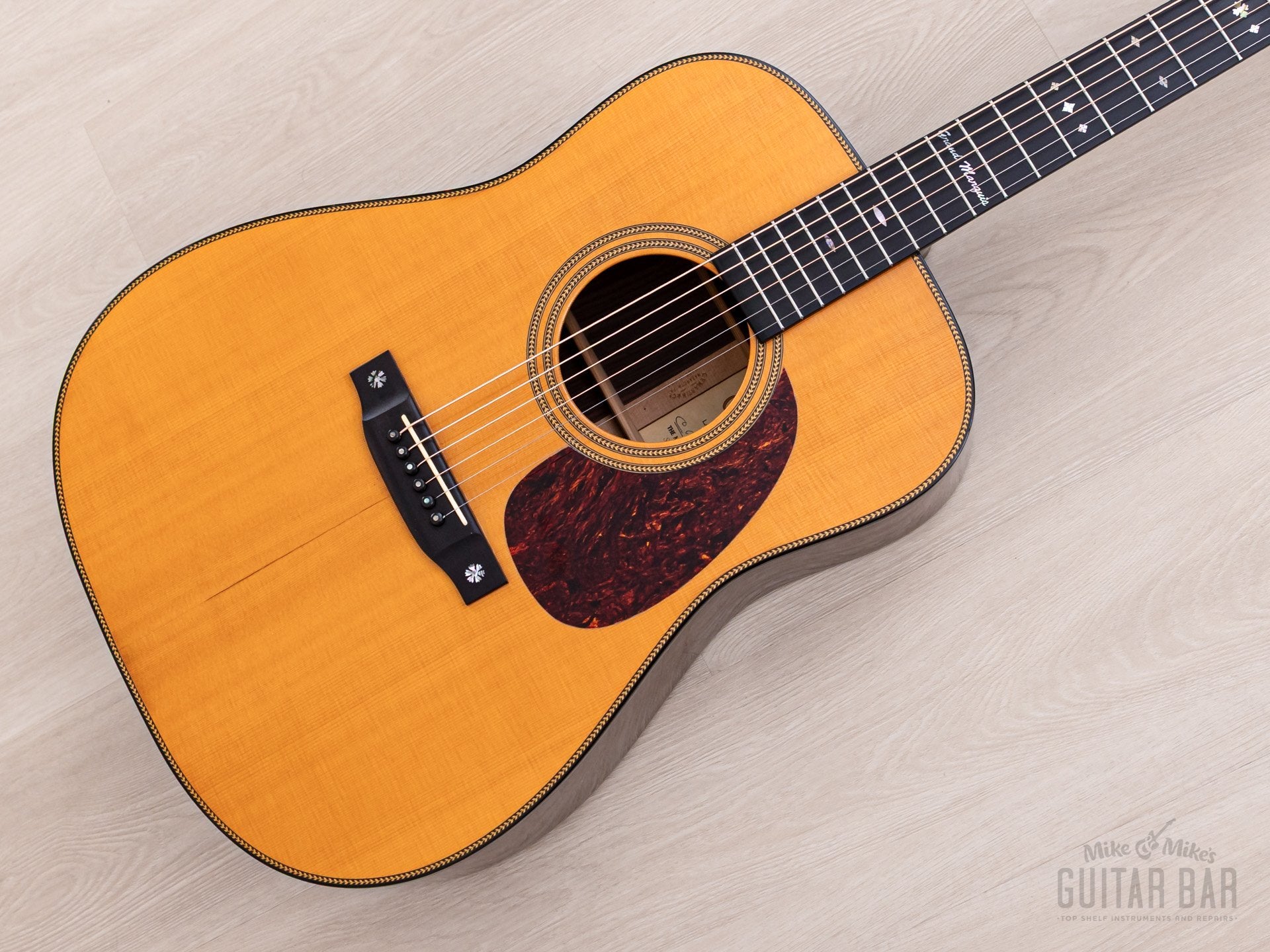 1994 Martin Limited Edition HD-28 GM LSH Grand Marquis Large Soundhole Herringbone Dreadnought w/ Case