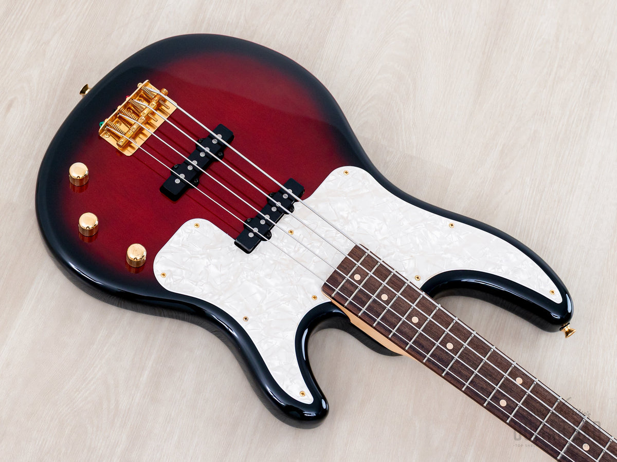 Reverse angled view of Wine Red body