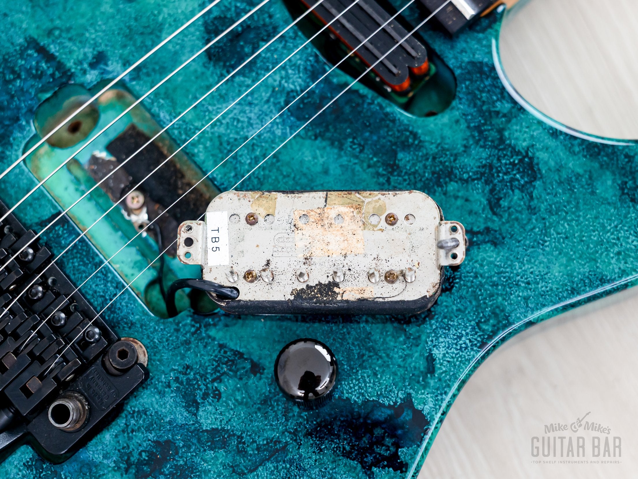 1994 Grover Jackson Doug Aldrich Custom Psycho Green-Blue, Japan