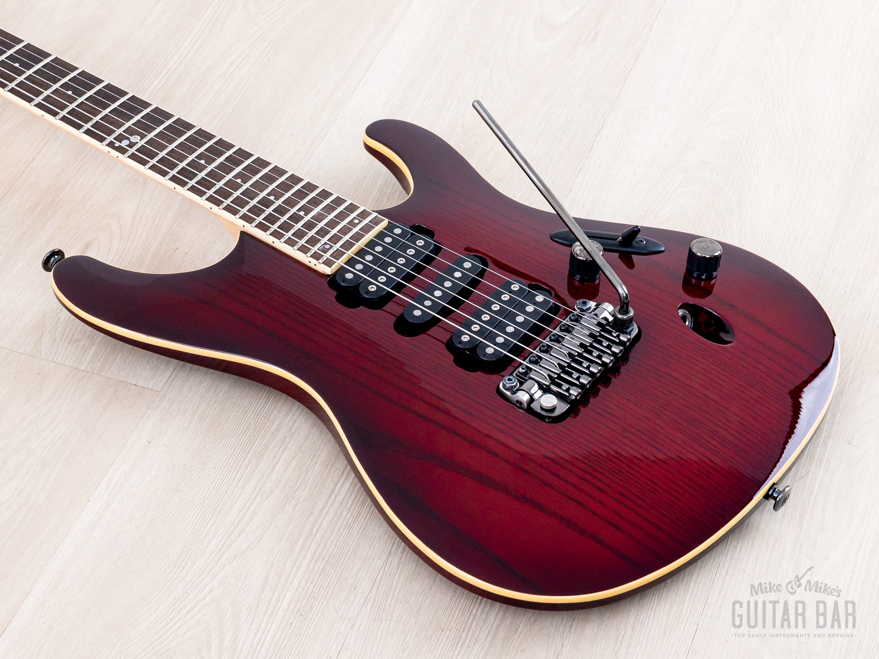 ギター Ibanez SV5470A-CW 2010 Ibanez Prestige SV5470A HSH Crimson Wine w/ Case