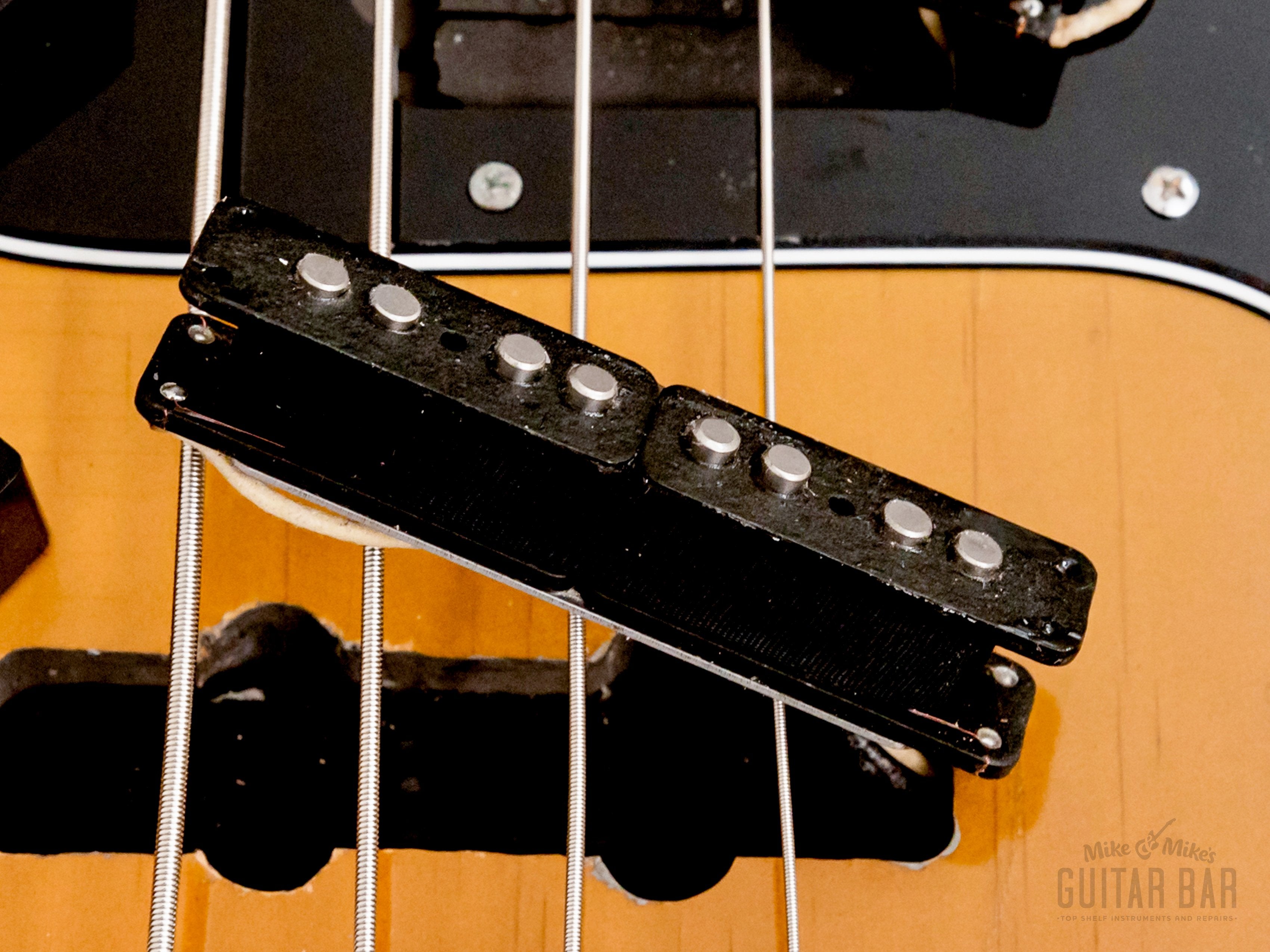 1970s Fender Precision Bass Body w/ USA Custom Neck & Lindy Fralin Pickups, Sunburst w/ Case