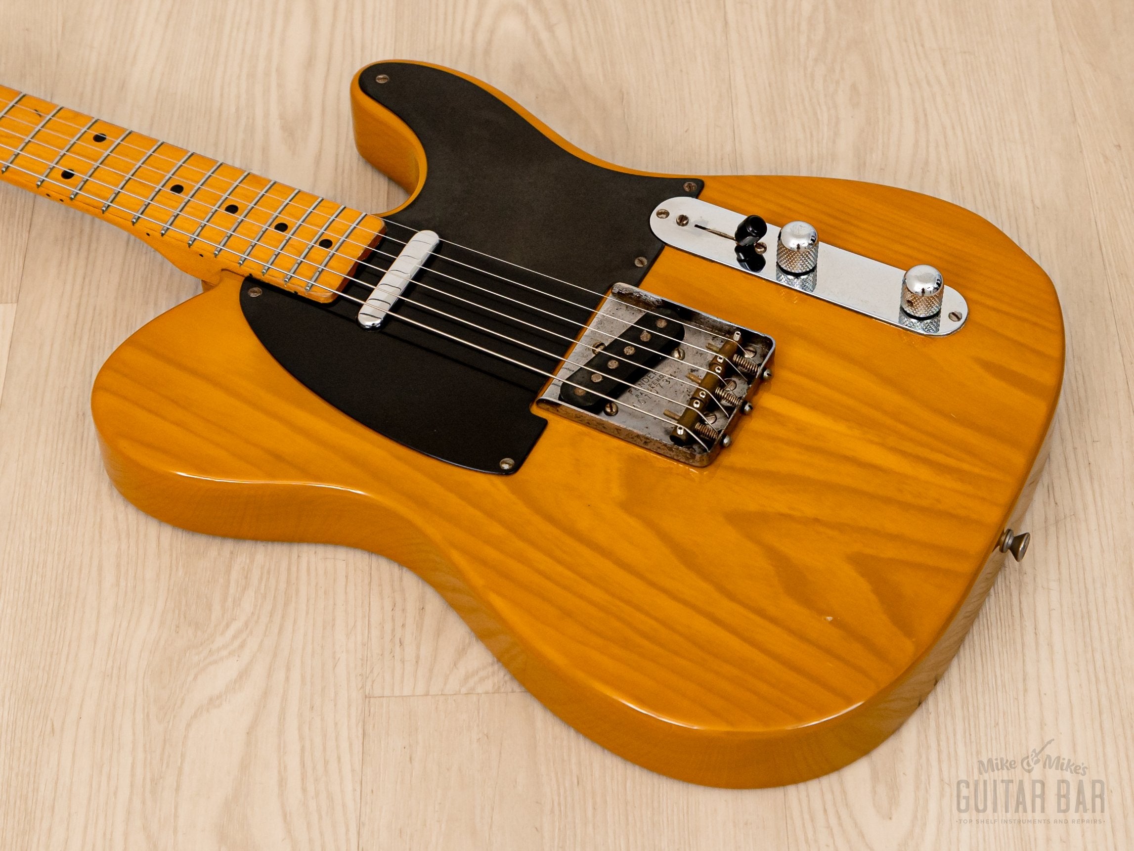 1985 Fender Telecaster '52 Vintage Reissue TL52-95 Lacquer Finish w/ American Vintage Pickups, Japan MIJ Fujigen