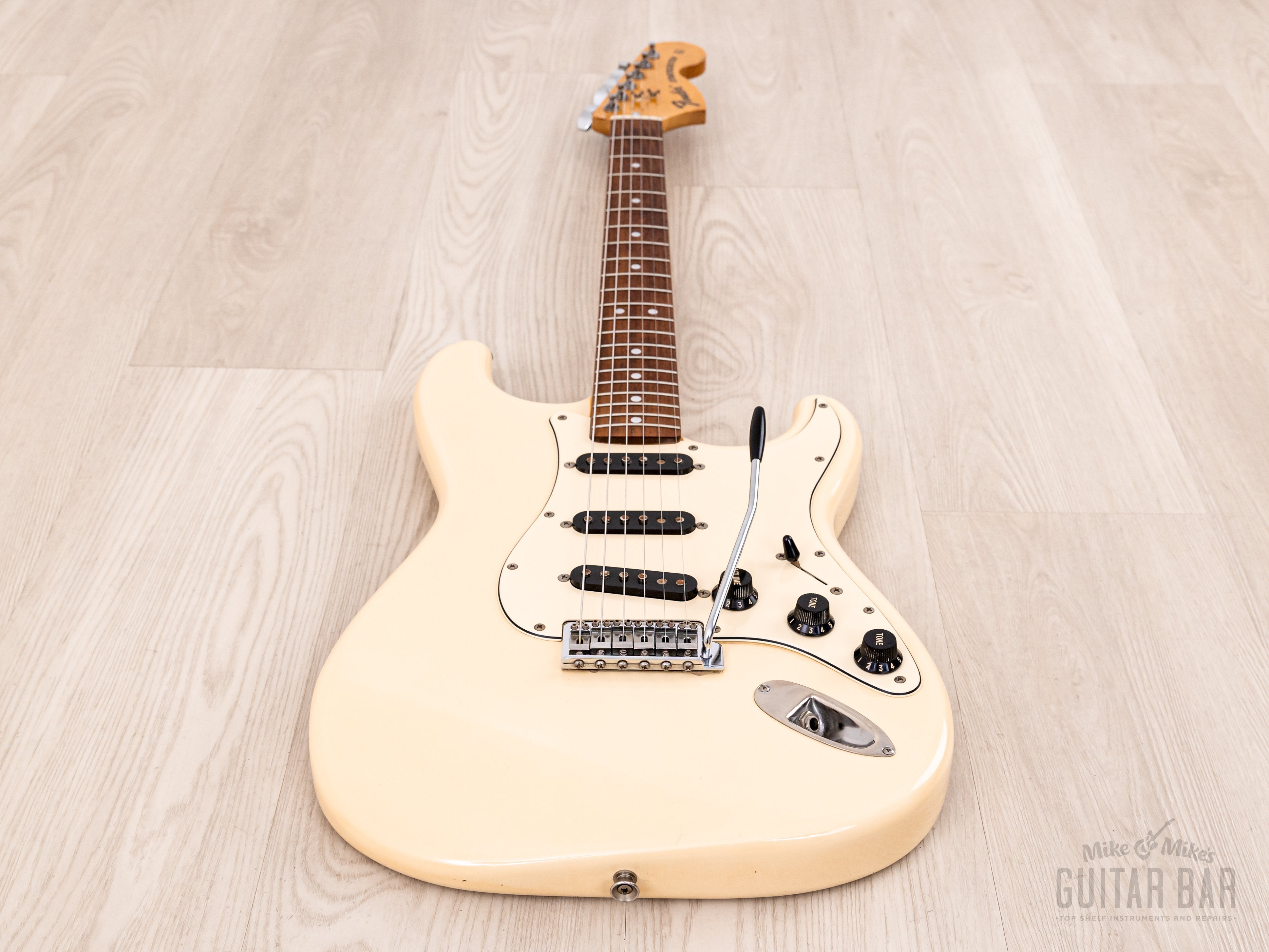 1999 Fender '72 Stratocaster ST72-58US Olympic White w/ American Vintage 57/62, Japan CIJ, Blackmore