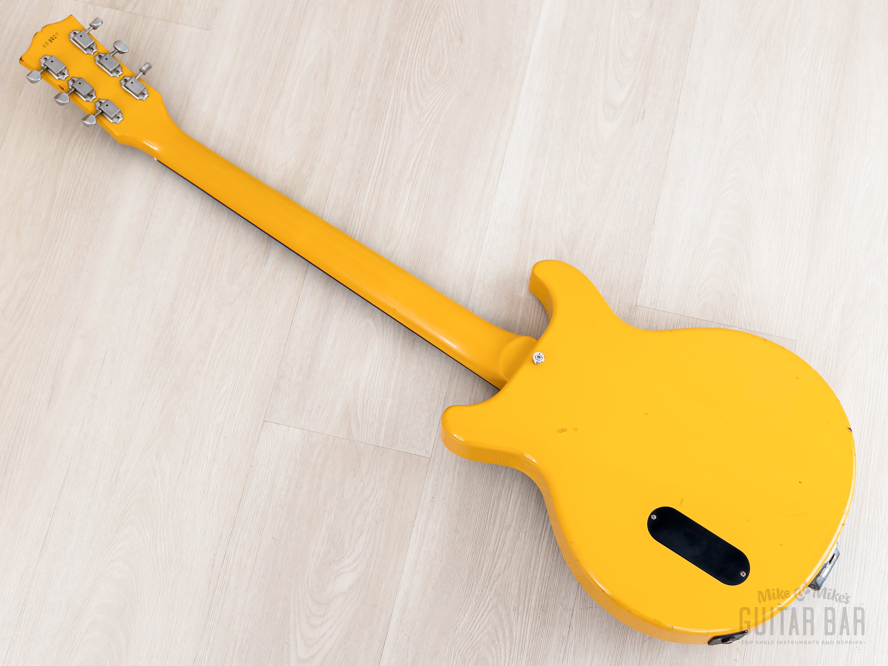 1996 Orville Les Paul Junior Double Cut LPJ-D65 TV Yellow w/ Bigsby B7