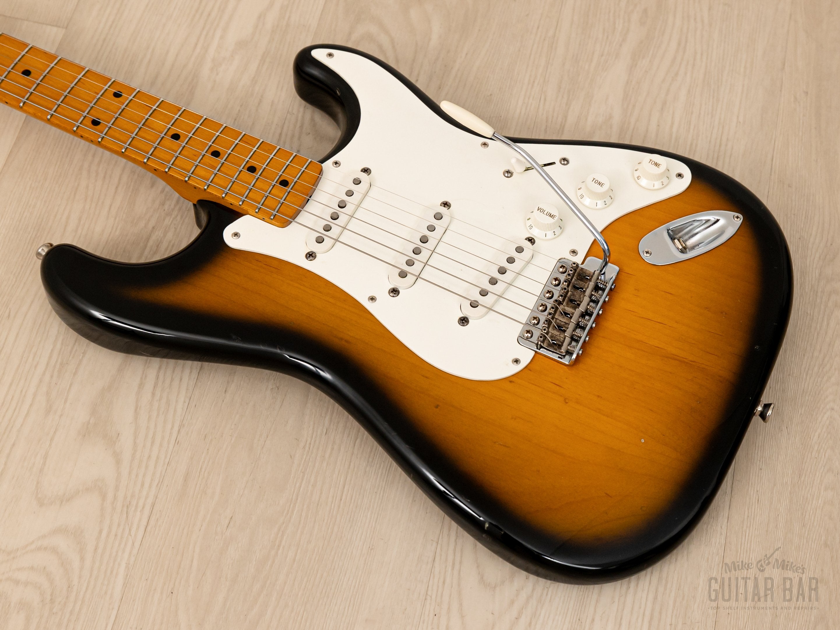 1995 Fender Stratocaster Order Made ‘57 Vintage Reissue ST57-53 Sunburst,  Japan MIJ