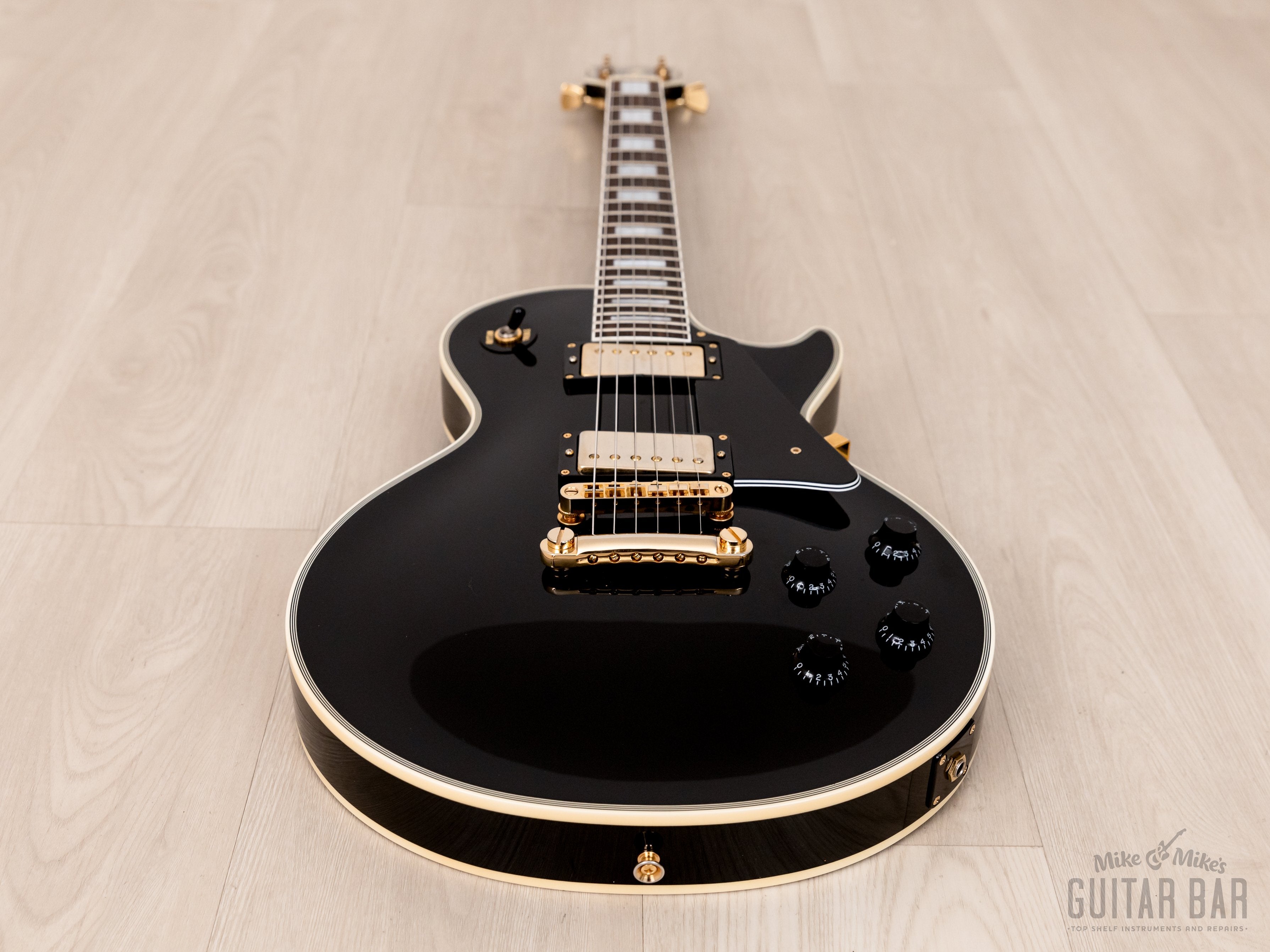 2009 Burny RLC-85 Custom Black Beauty Mahogany Top w/ Hangtags, Japan Fernandes