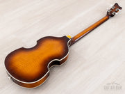 1960s Hofner 500/1 bass low back view